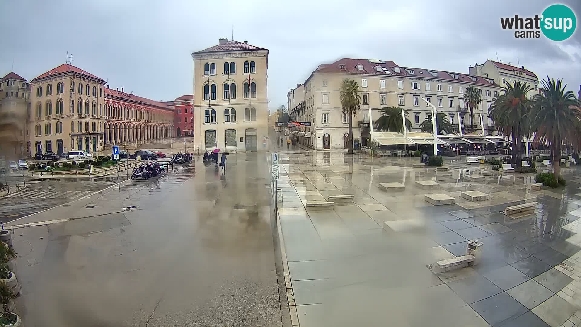Webcam Split Riva – Prokurative | Trg Republike