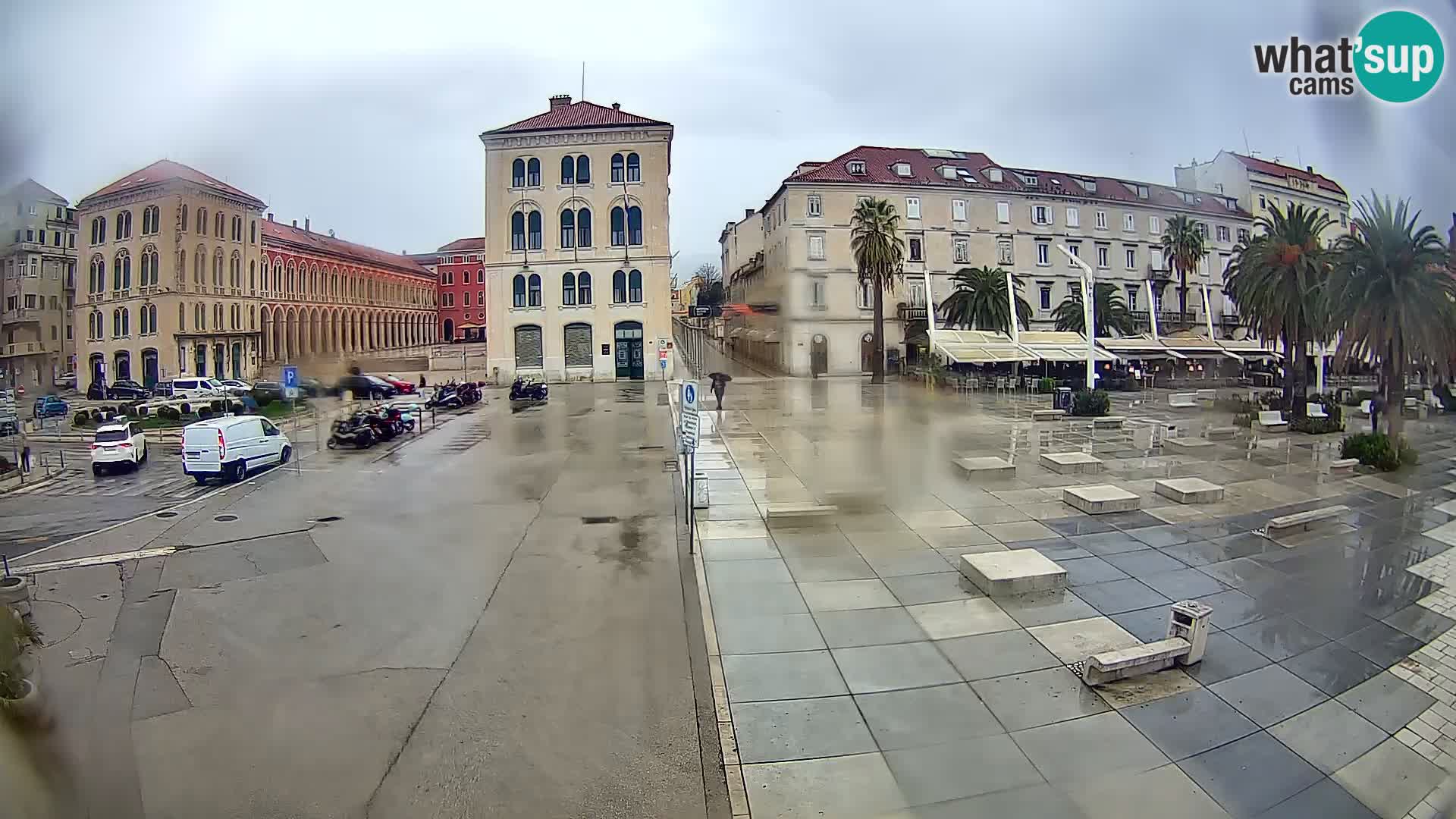 Webcam Split Riva – Prokurative | Trg Republike