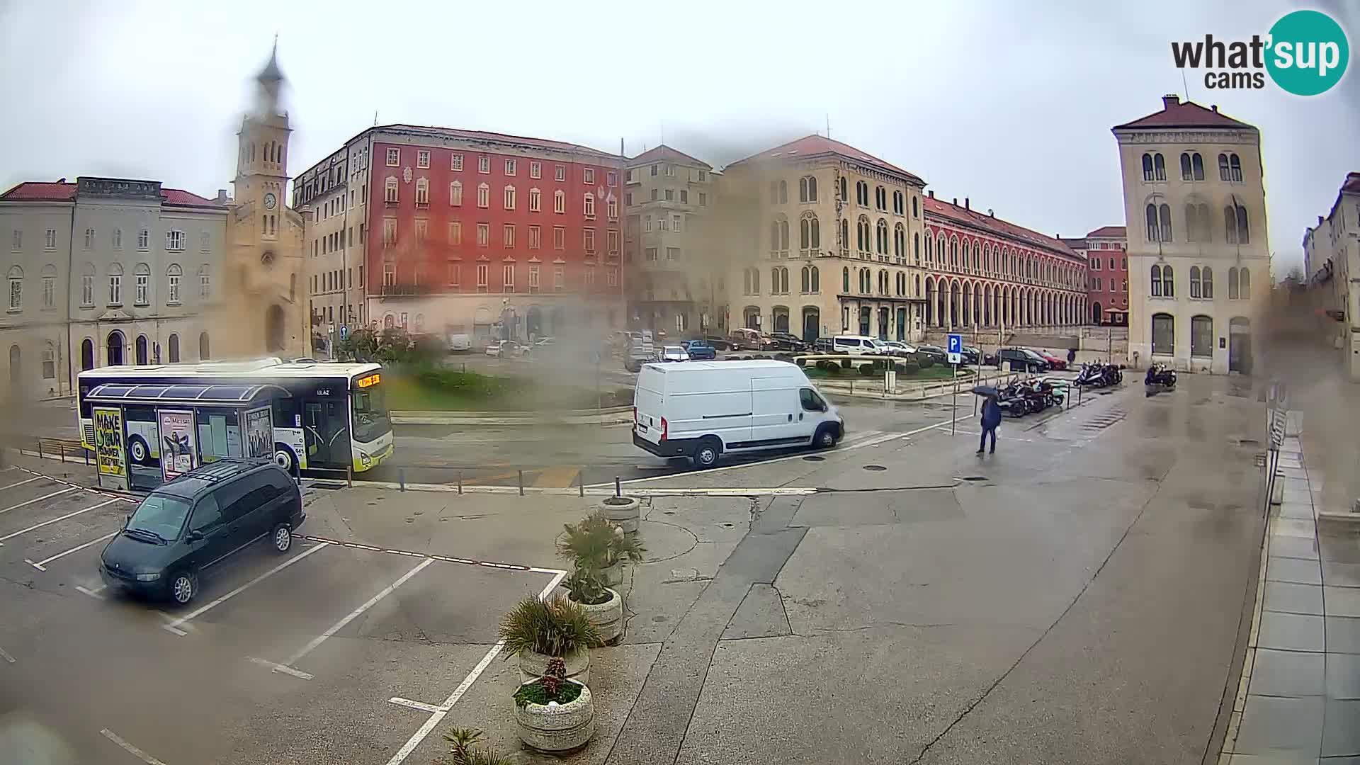 Webcam Split Riva – Prokurative | Trg Republike
