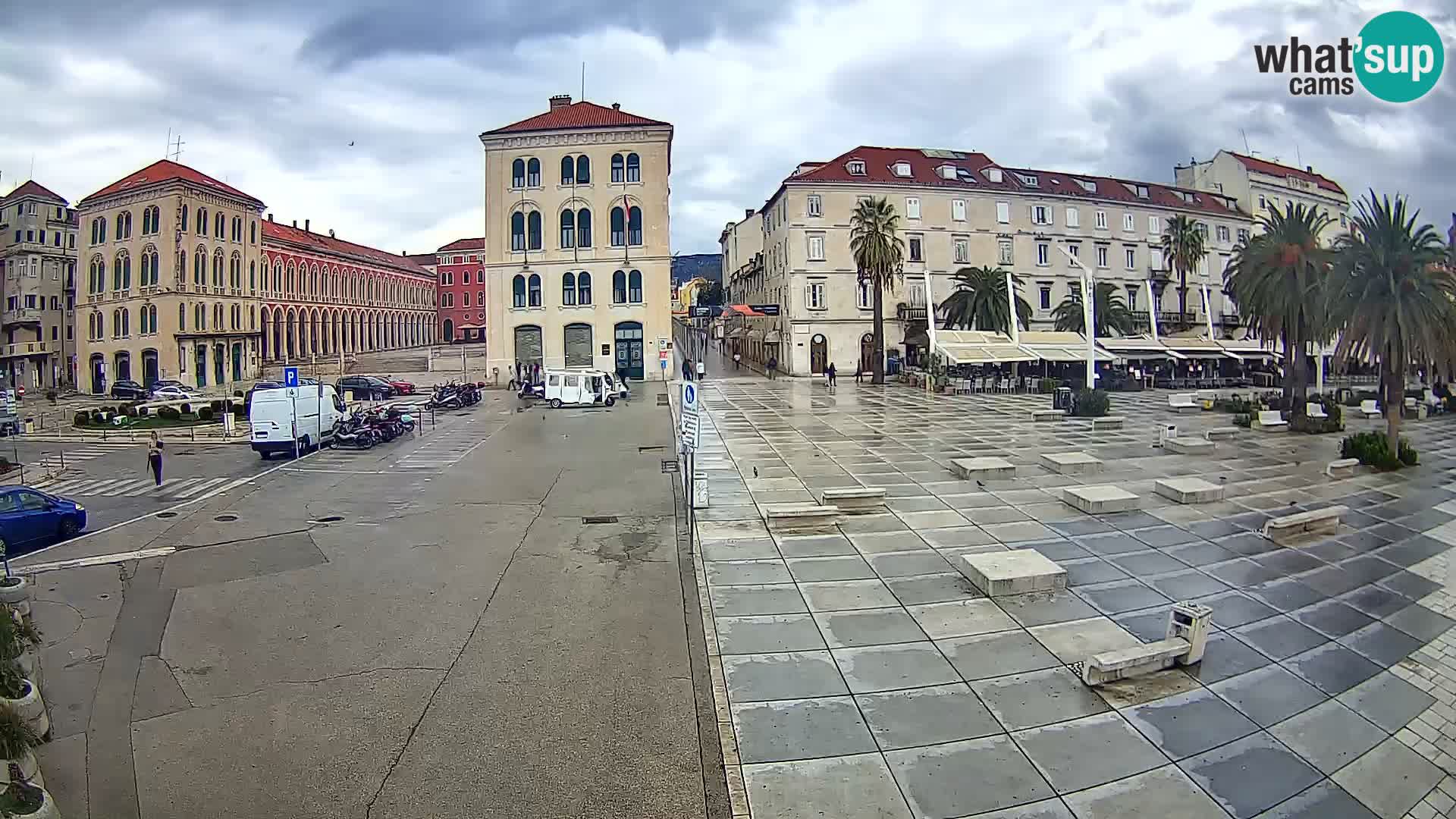 Webcam Split Riva – Prokurative | Trg Republike