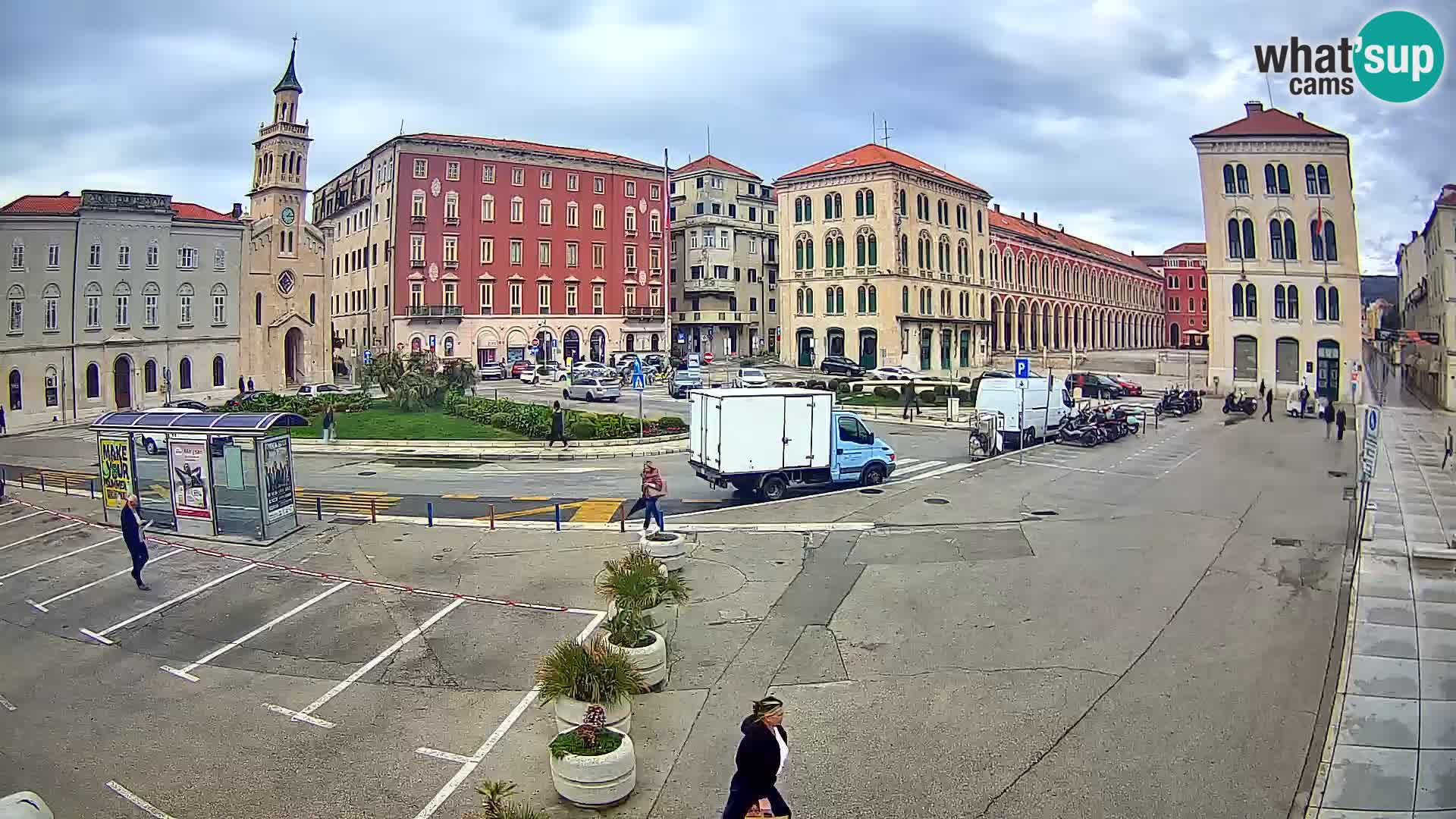 Webcam Spalato Riva – Prokurative | Piazza della Republika