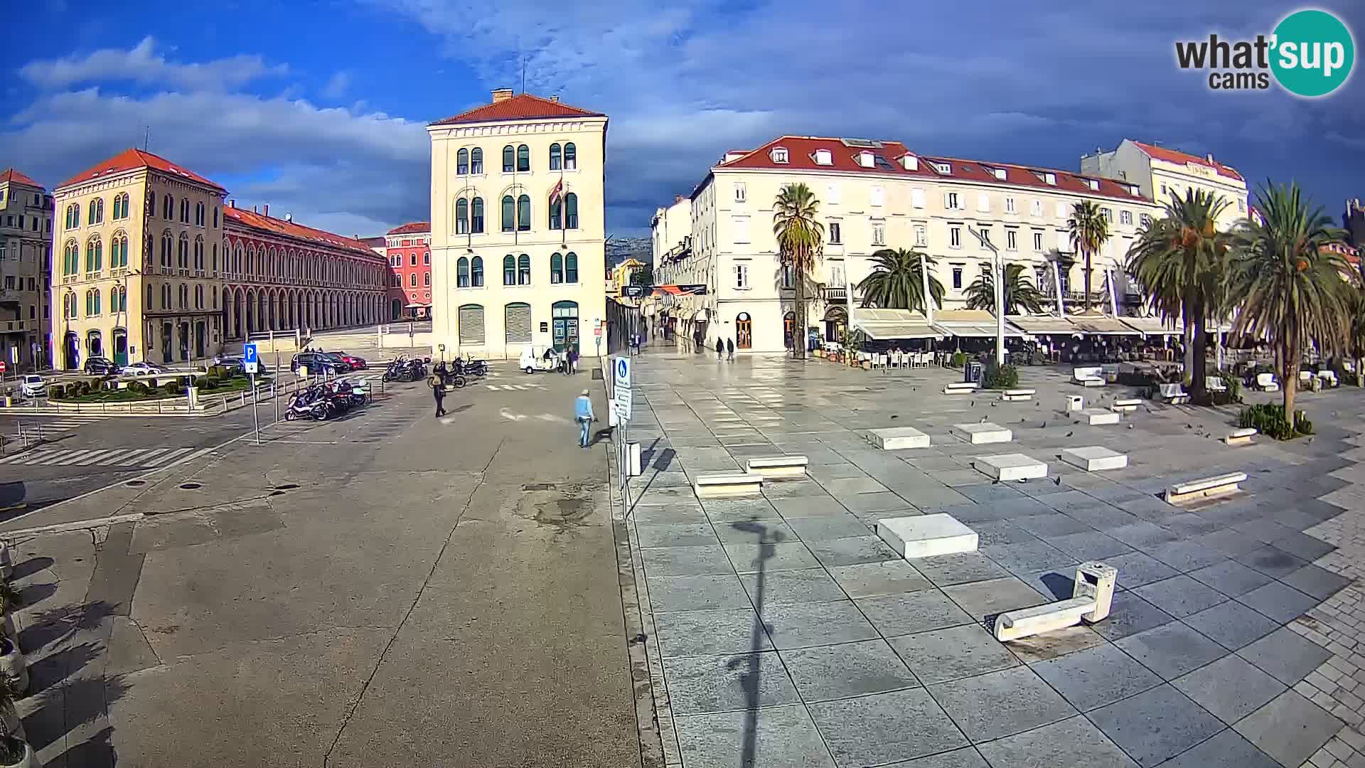 Webcam Split Riva – Prokurative | Trg Republike