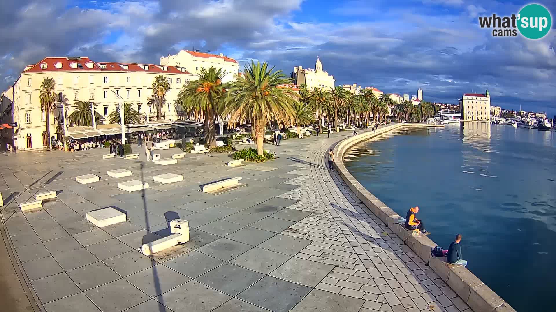 Webcam Split Riva – Prokurative | Trg Republike