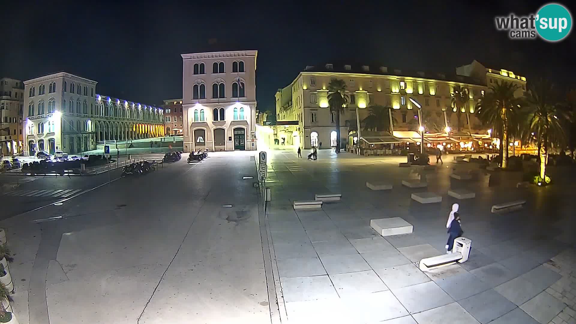 Webcam Split Riva – Prokurative | Trg Republike
