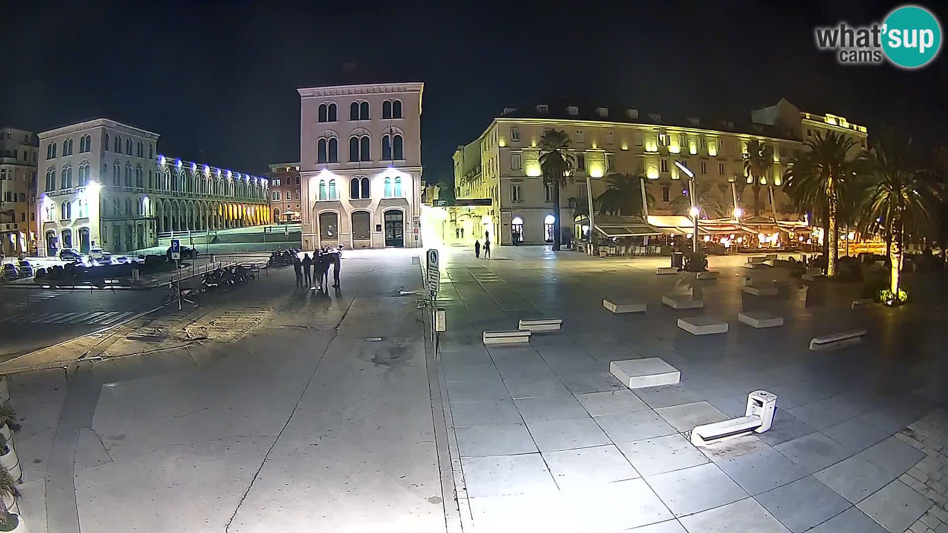 Webcam Split Riva – Prokurative | Trg Republike