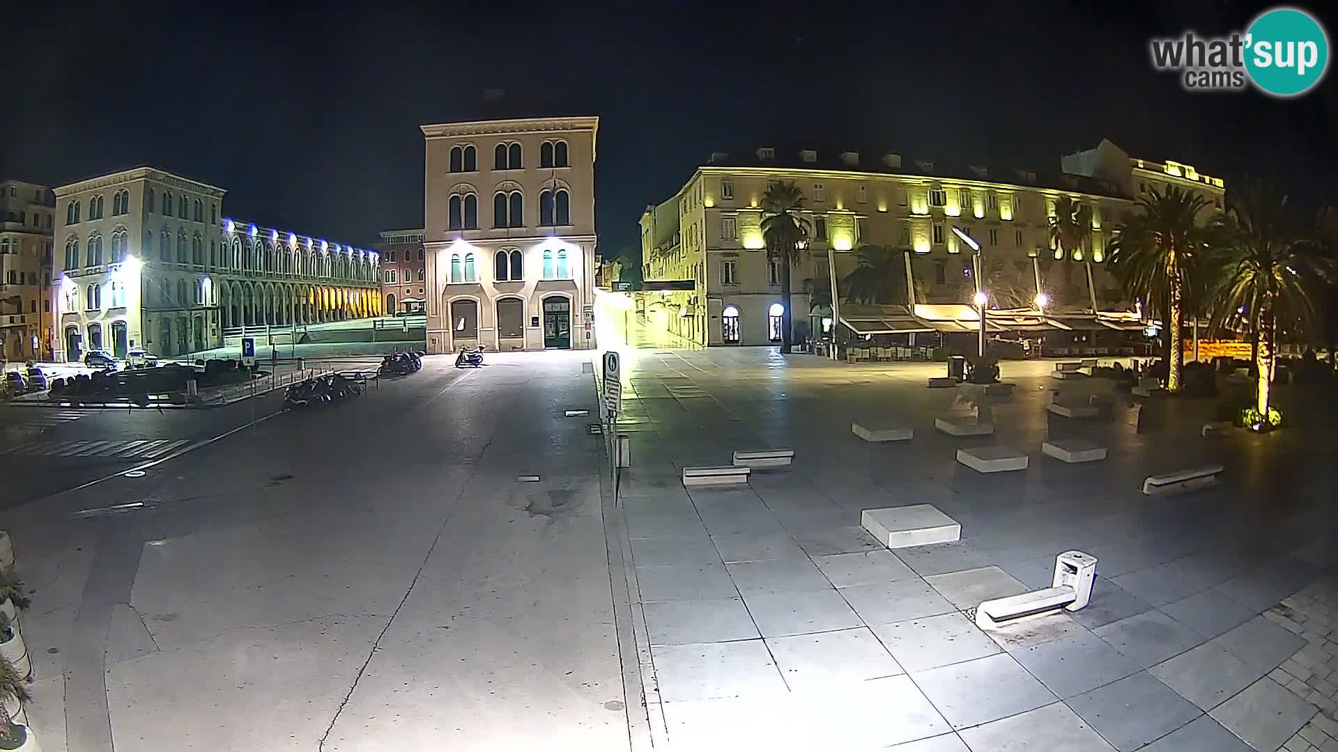 Webcam Spalato Riva – Prokurative | Piazza della Republika