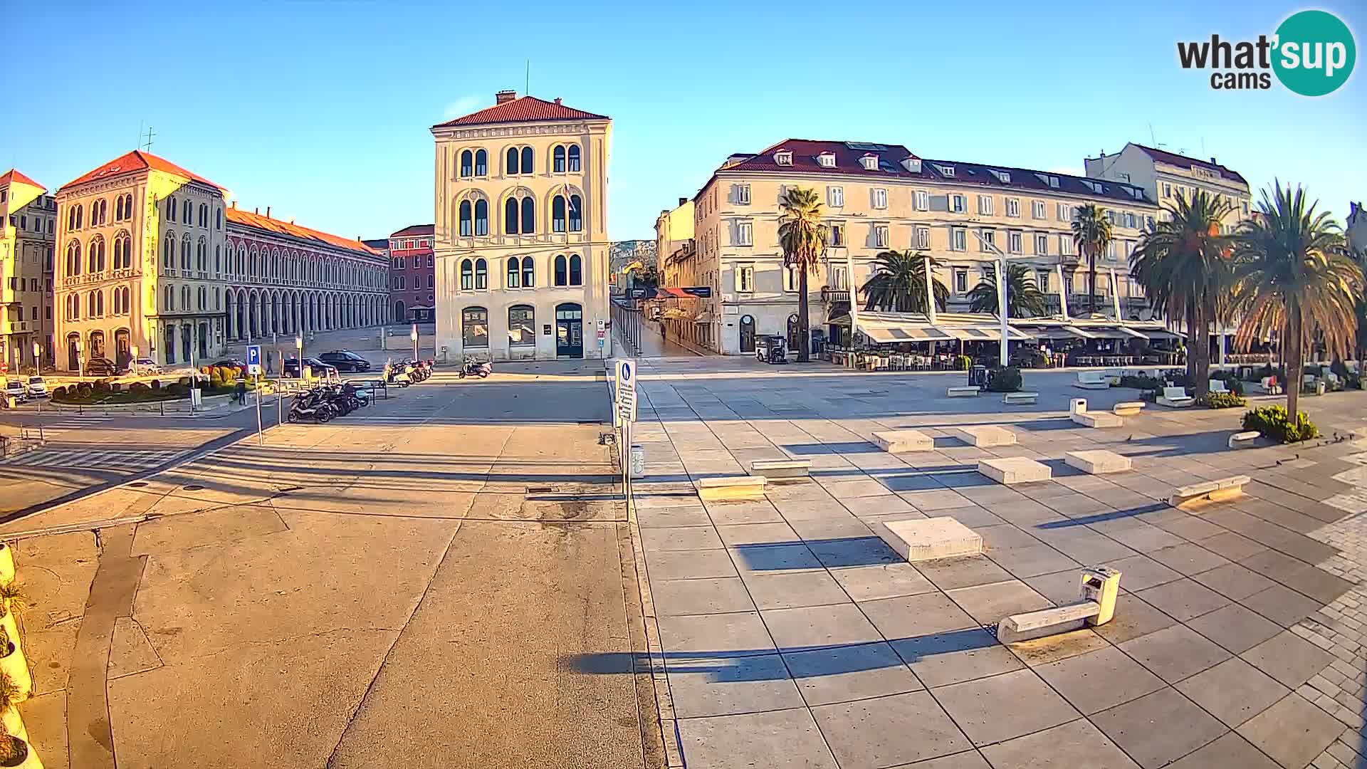 Webcam Split Riva – Prokurative | Plaza de la República
