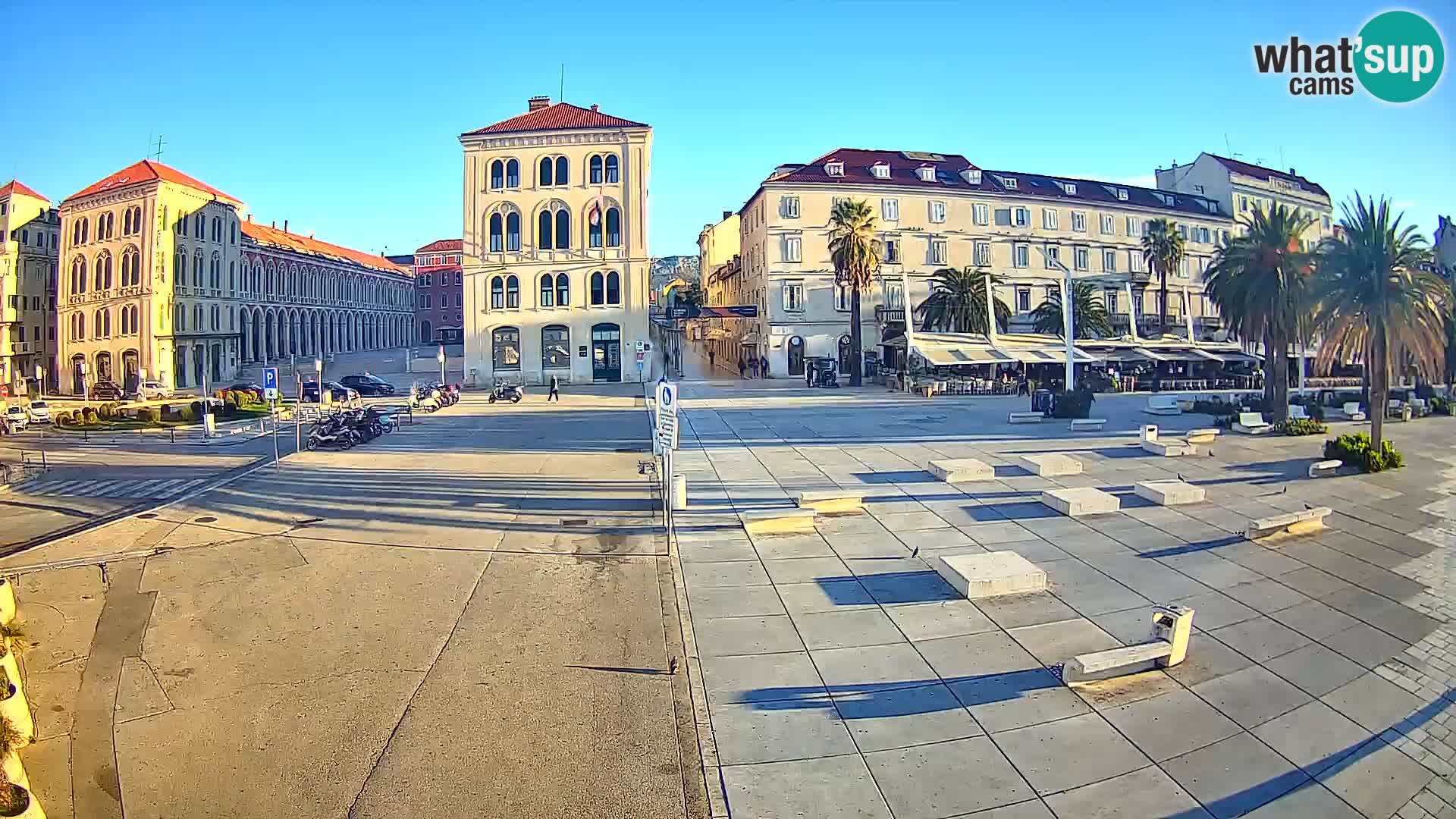 Split kamera Riva – Prokurative | Trg Republike