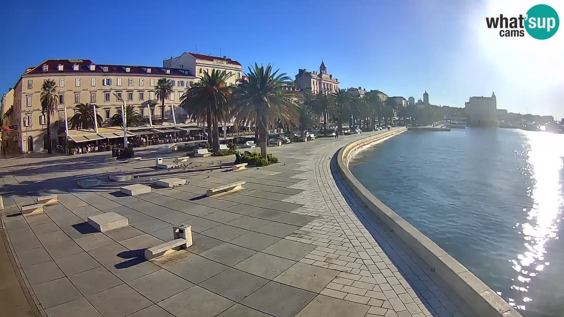 Webcam Split Riva – Prokurative | Trg Republike