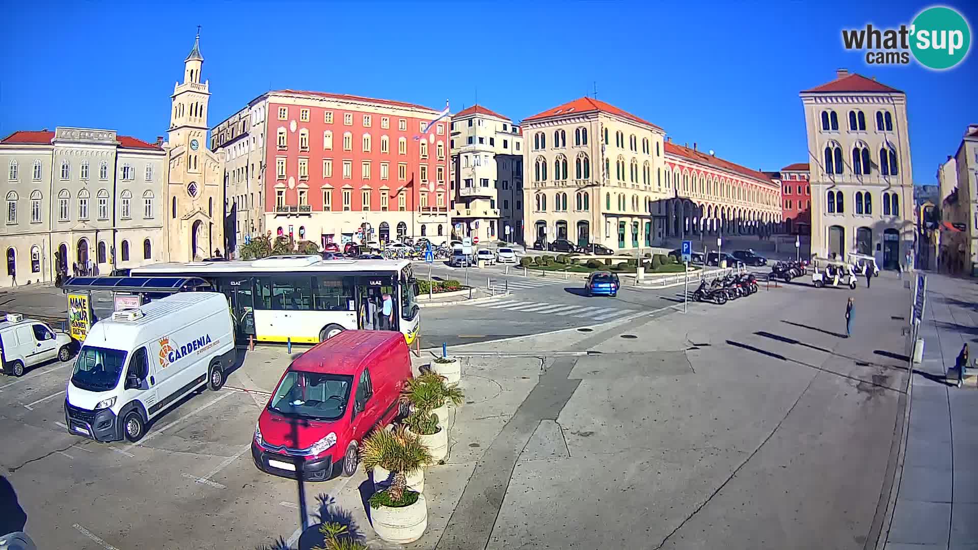 Split kamera Riva – Prokurative | Trg Republike