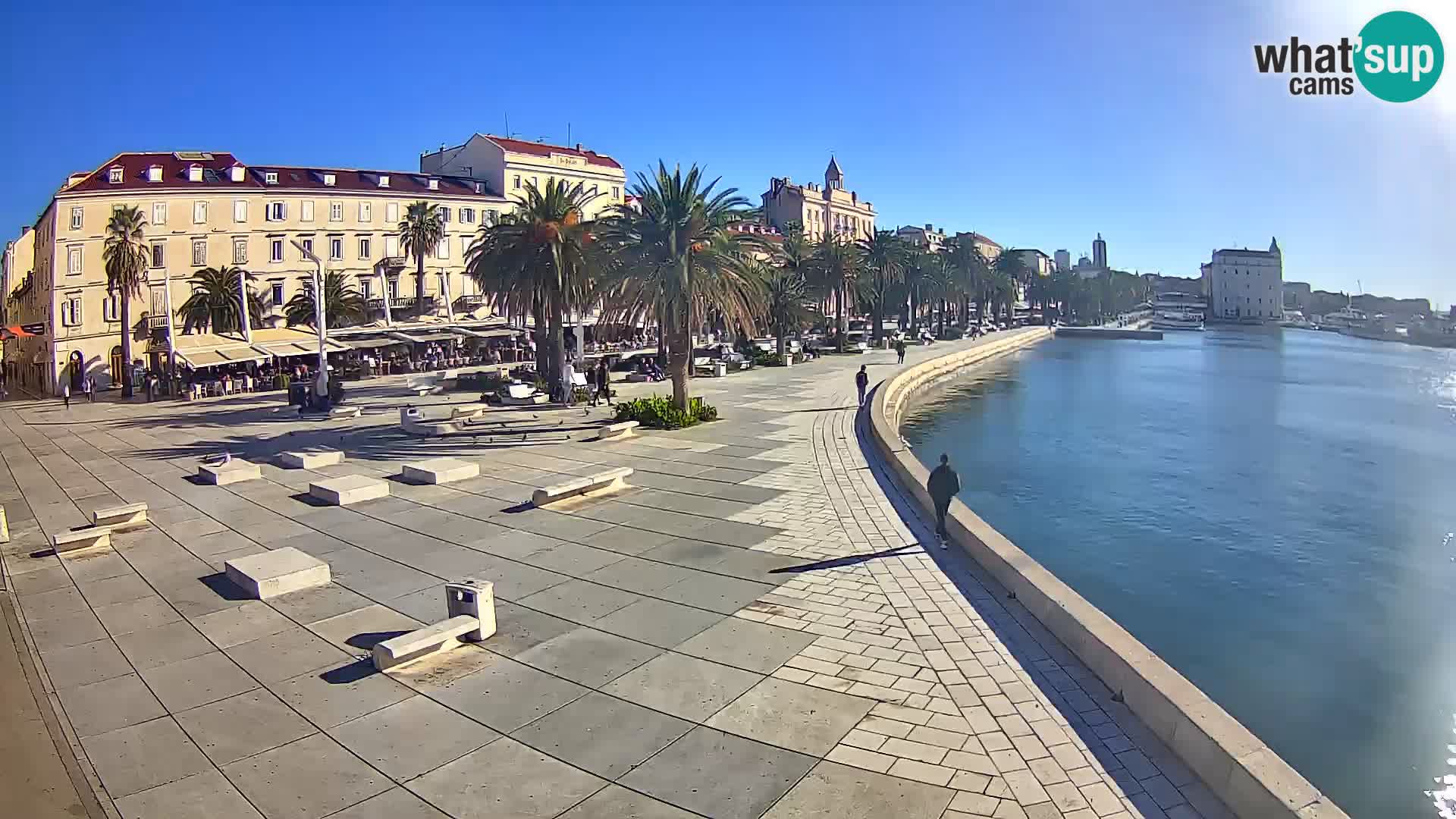 Webcam Split Riva – Prokurative | Trg Republike