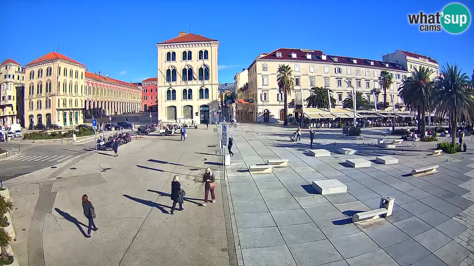 Webcam Spalato Riva – Prokurative | Piazza della Republika
