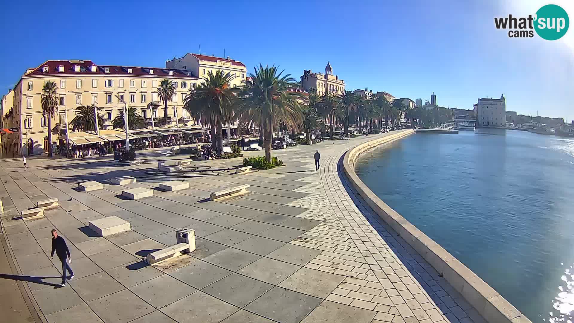Webcam Split Riva – Prokurative | Trg Republike