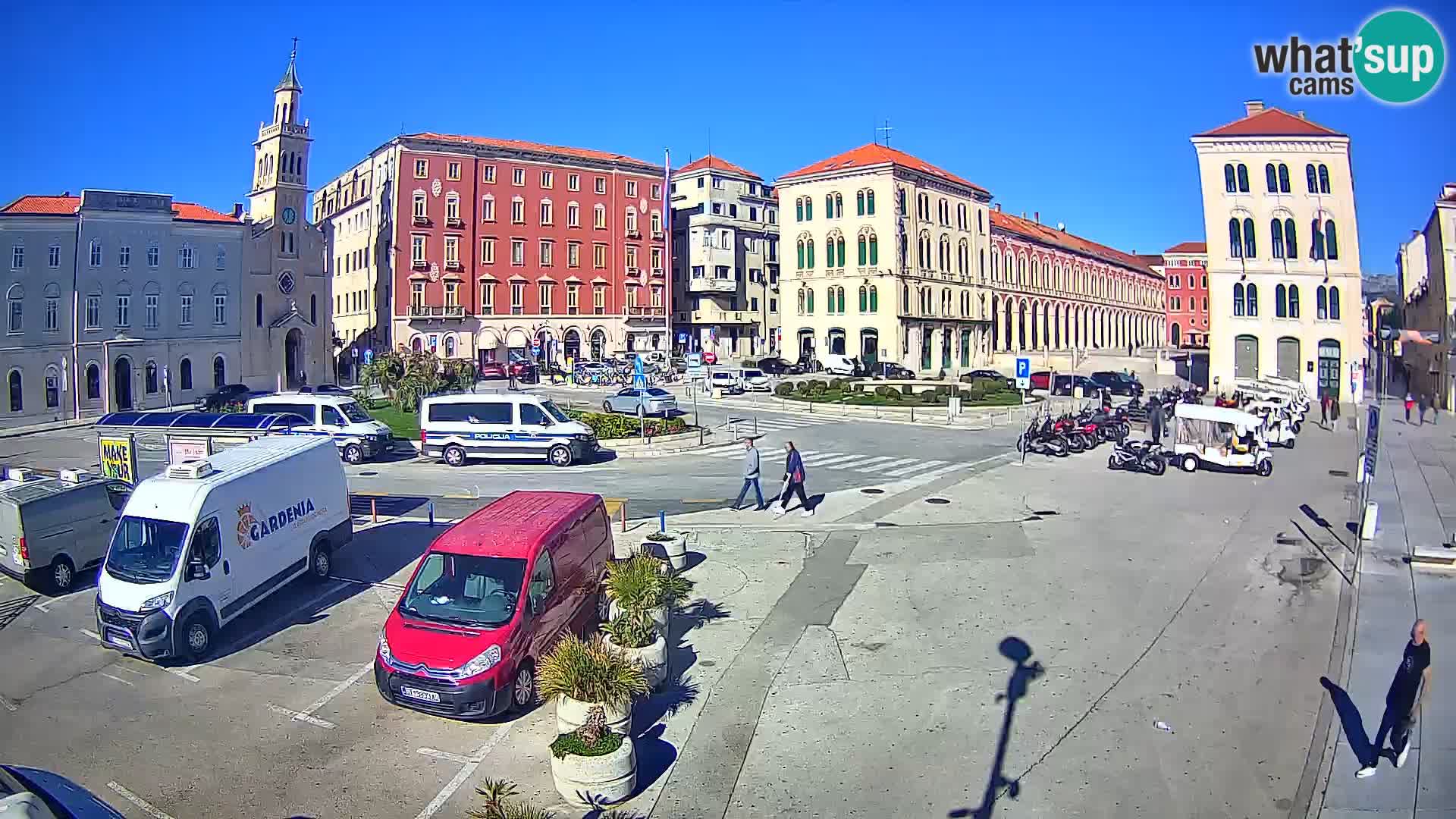 Live kamera Split Riva – Prokurative | Trg Republike