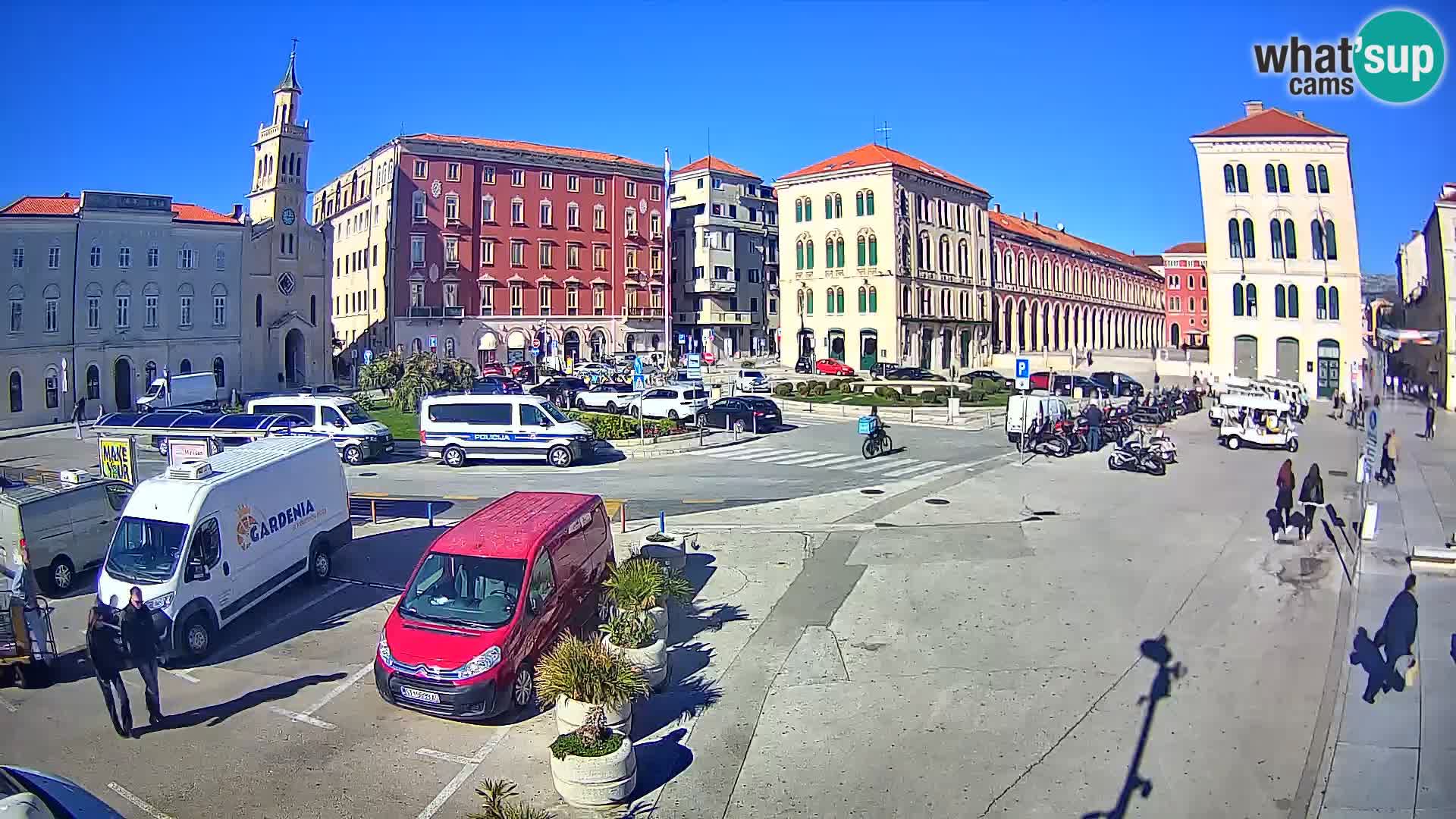 Webcam Split Riva – Prokurative | Plaza de la República