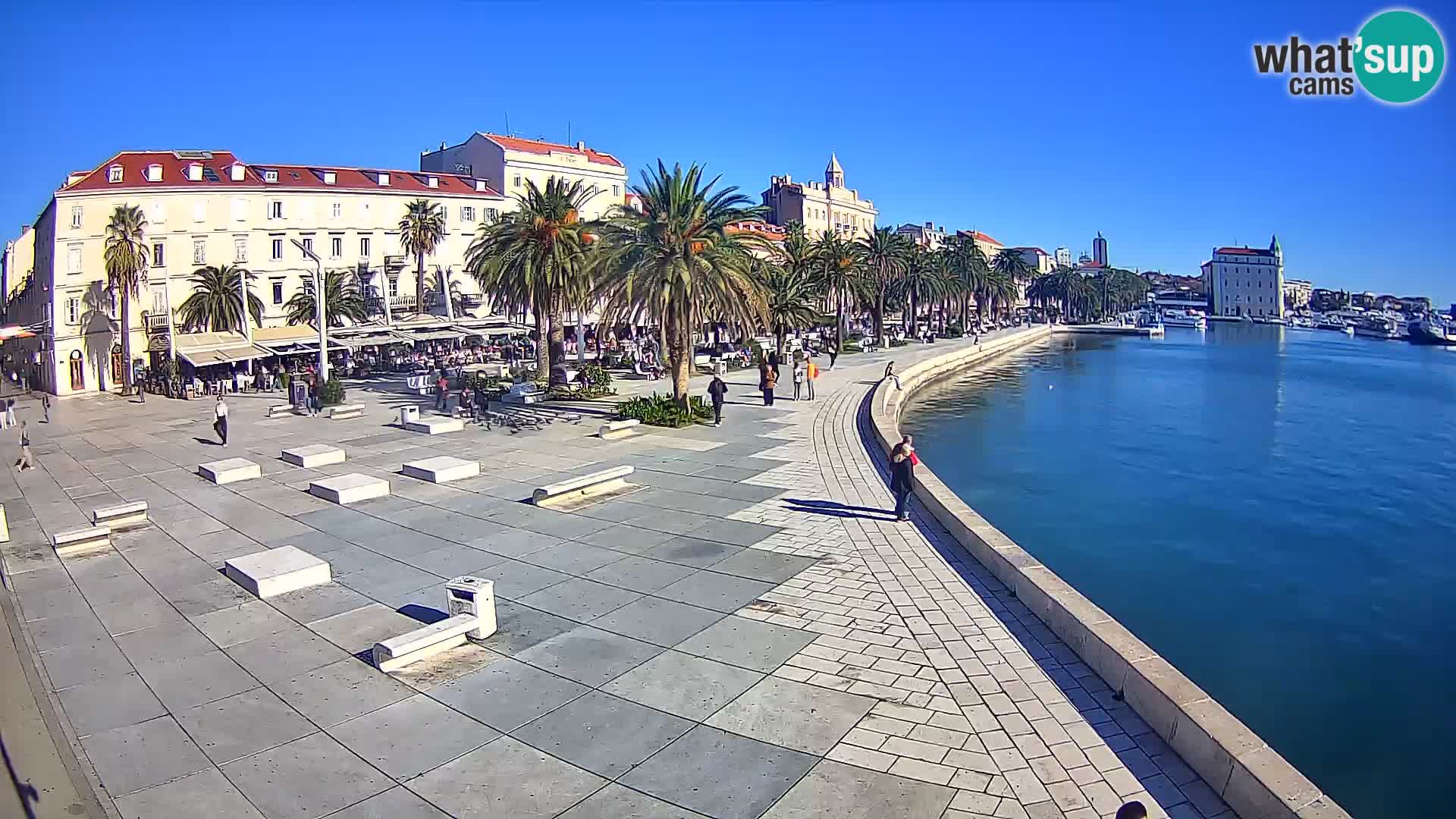 Webcam Split Riva – Prokurative | Plaza de la República