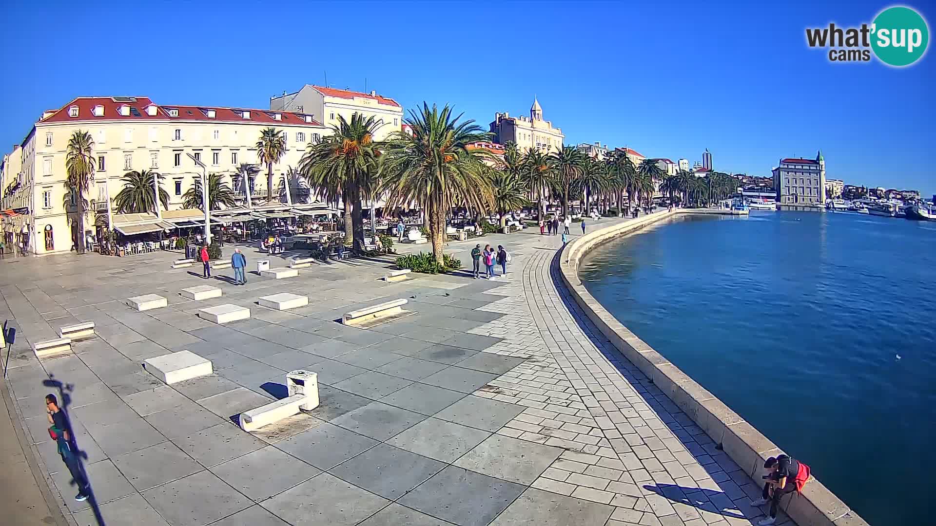 Split kamera Riva – Prokurative | Trg Republike