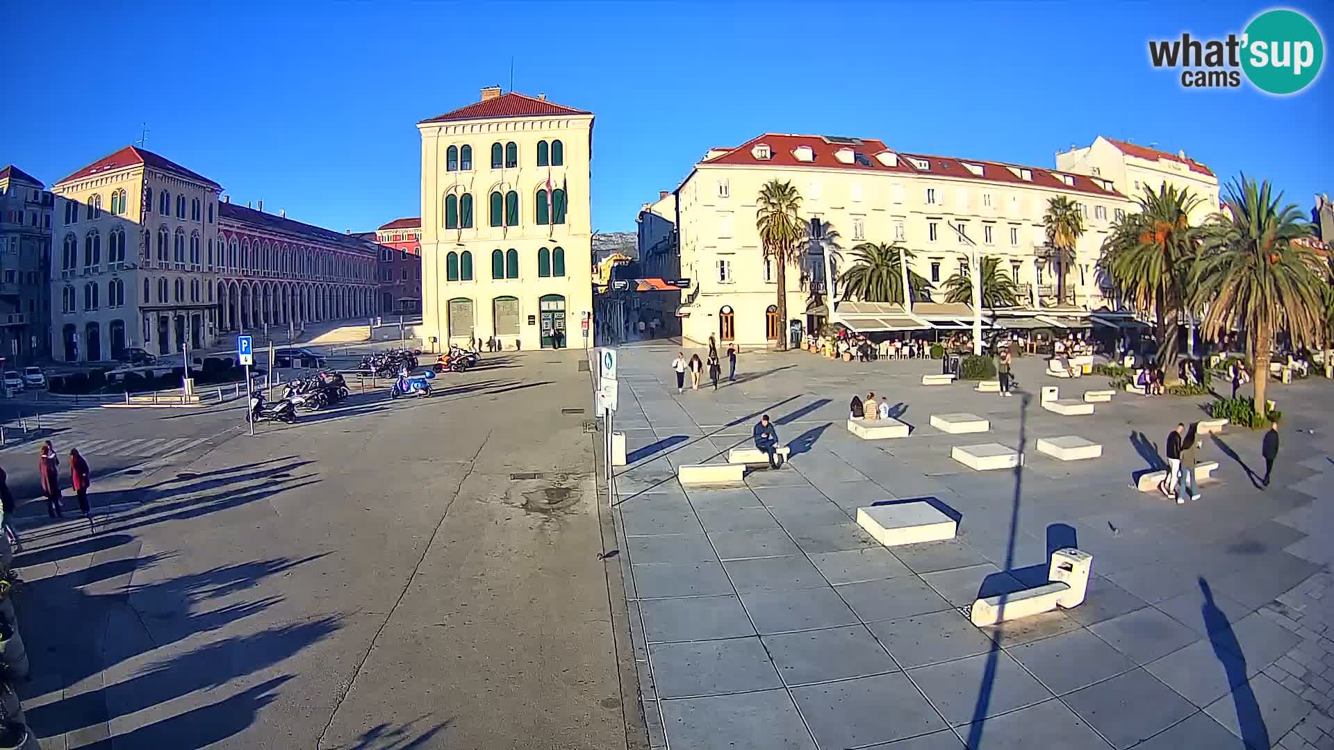 Webcam Split Riva – Prokurative | Trg Republike