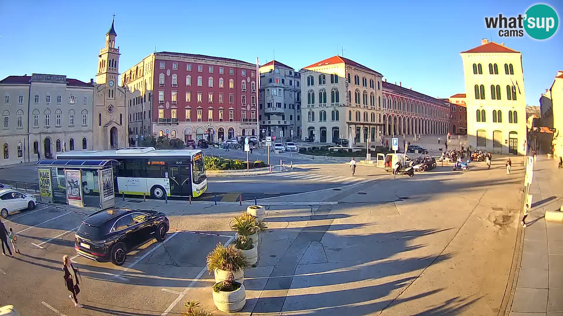 Webcam Split Riva – Prokurative | Trg Republike