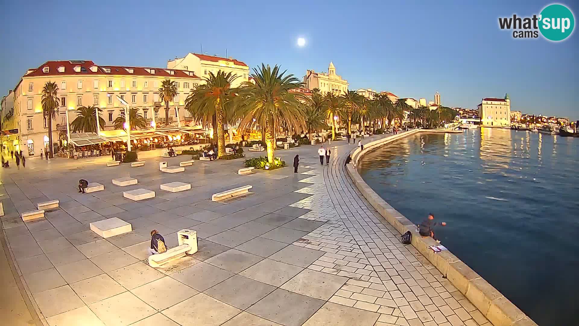 Webcam Split Riva – Prokurative | Plaza de la República