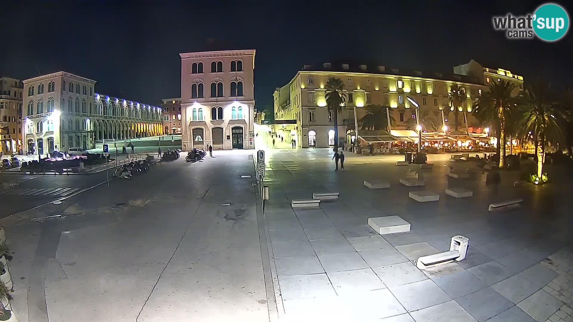 Webcam Split Riva – Prokurative | Trg Republike