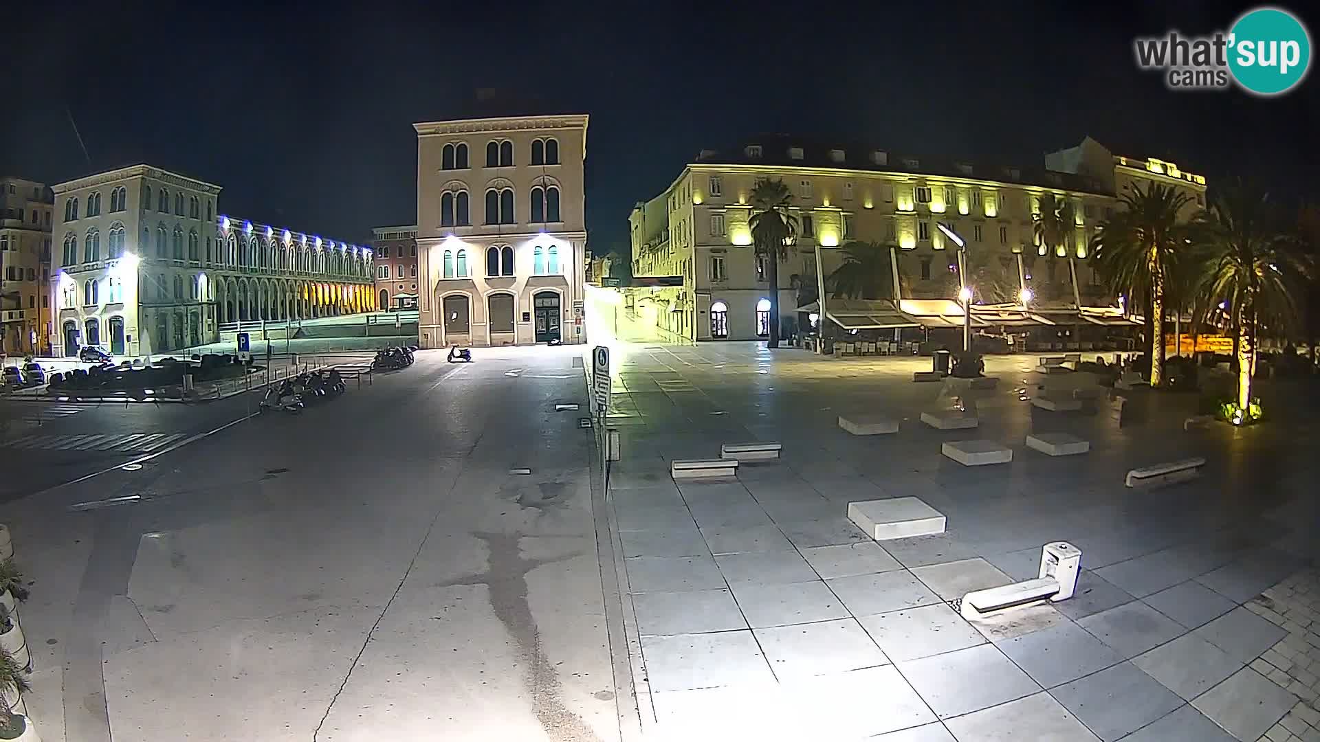 Webcam Spalato Riva – Prokurative | Piazza della Republika