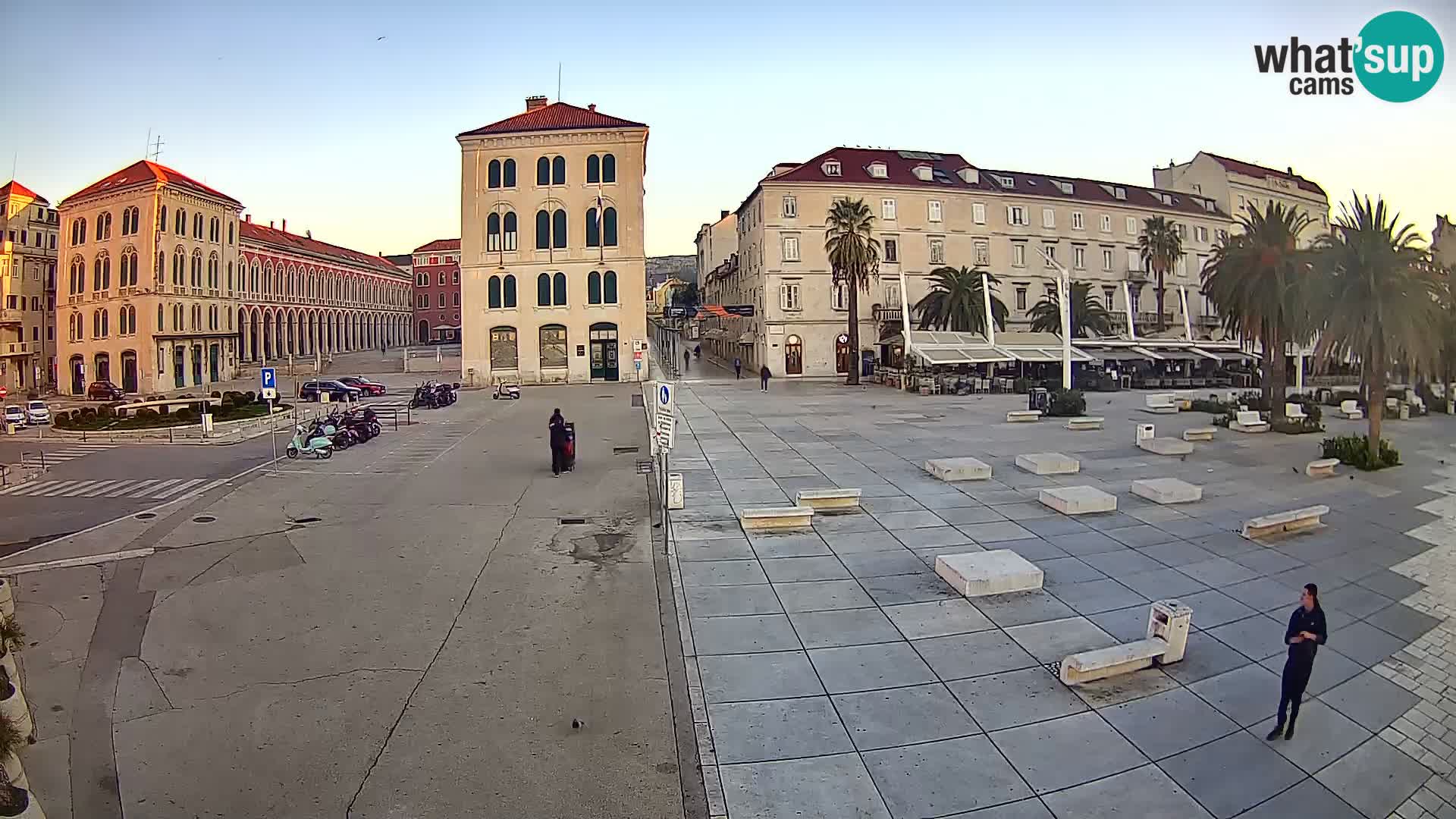 Live kamera Split Riva – Prokurative | Trg Republike