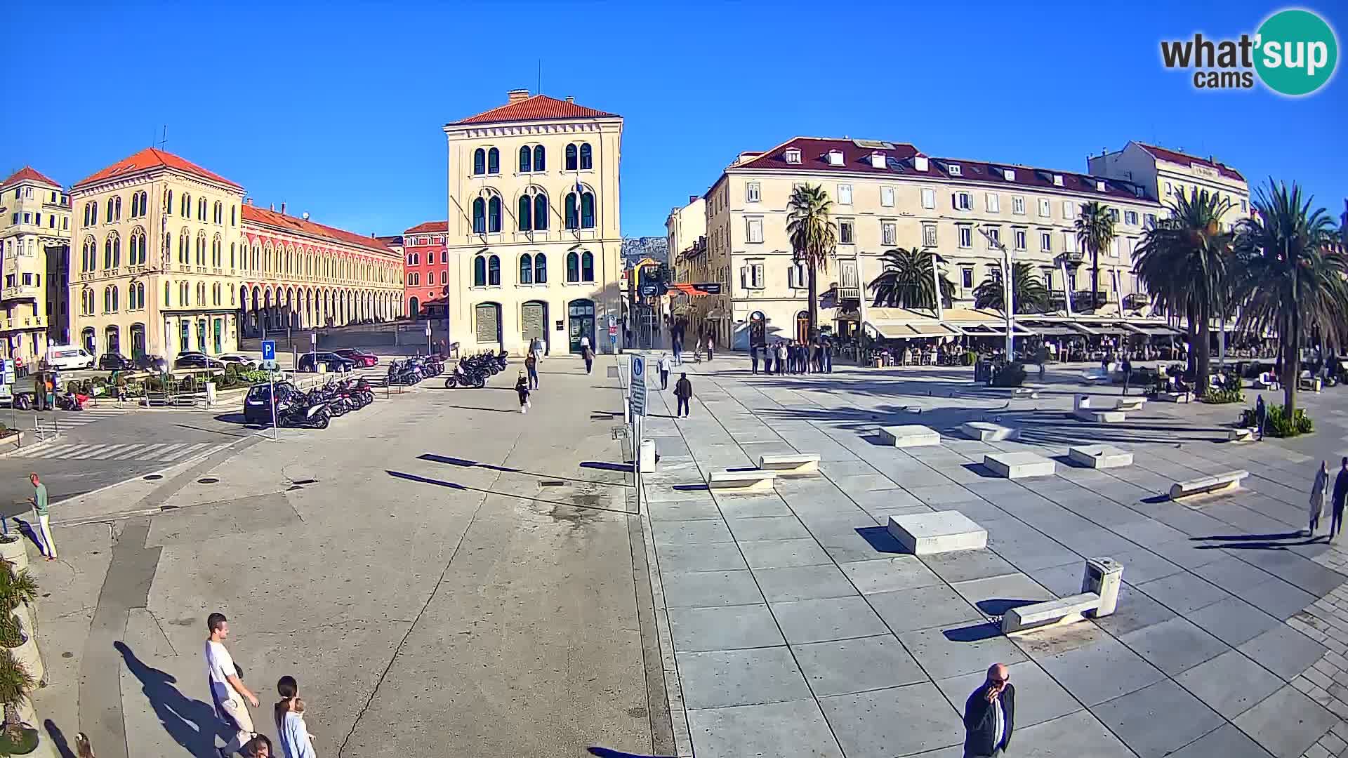Webcam Split Riva – Prokurative | Trg Republike