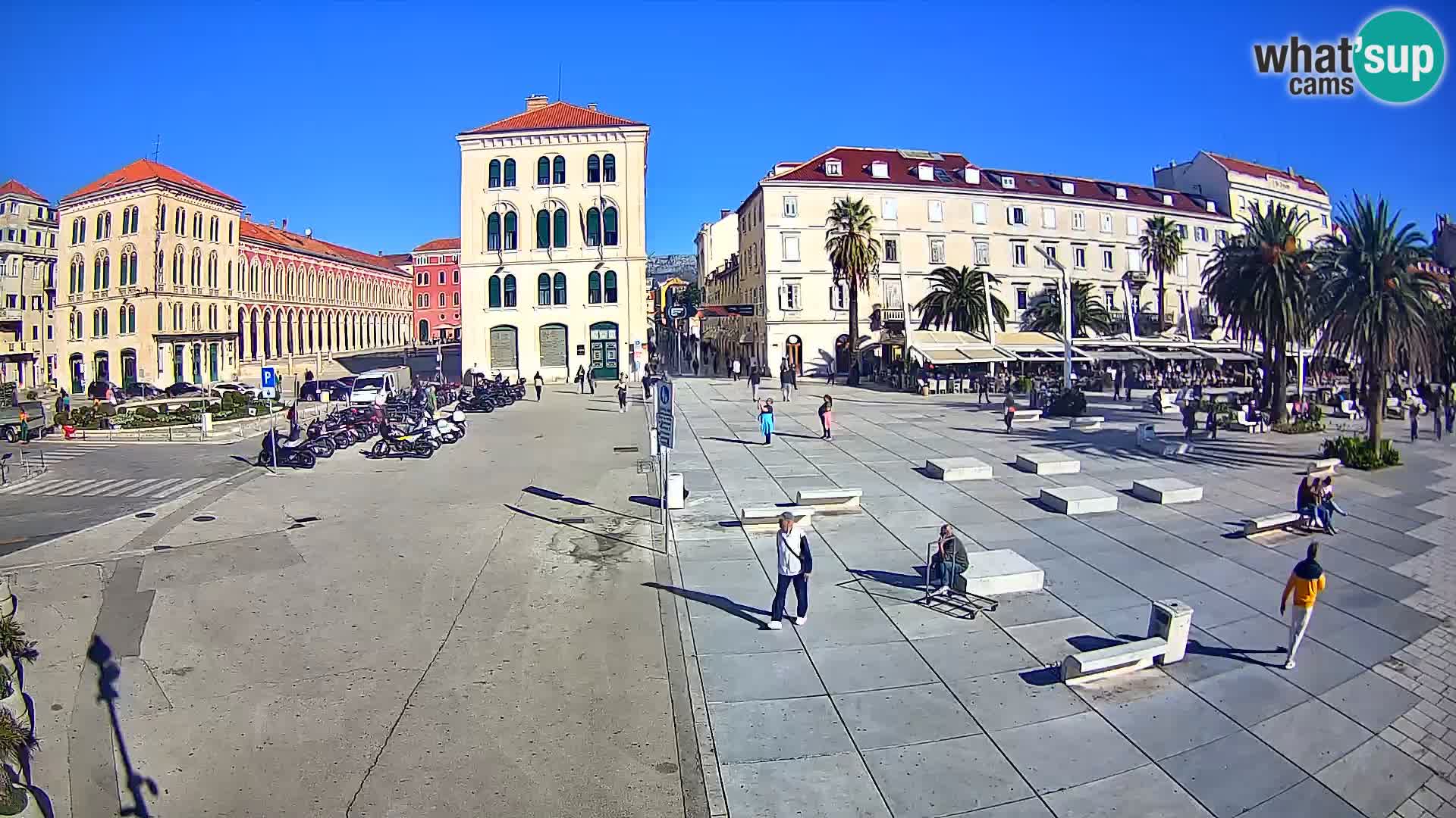 Split kamera Riva – Prokurative | Trg Republike