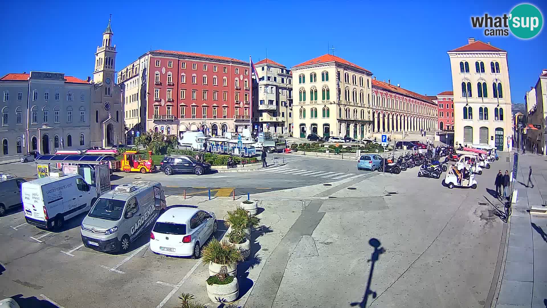 Webcam Spalato Riva – Prokurative | Piazza della Republika