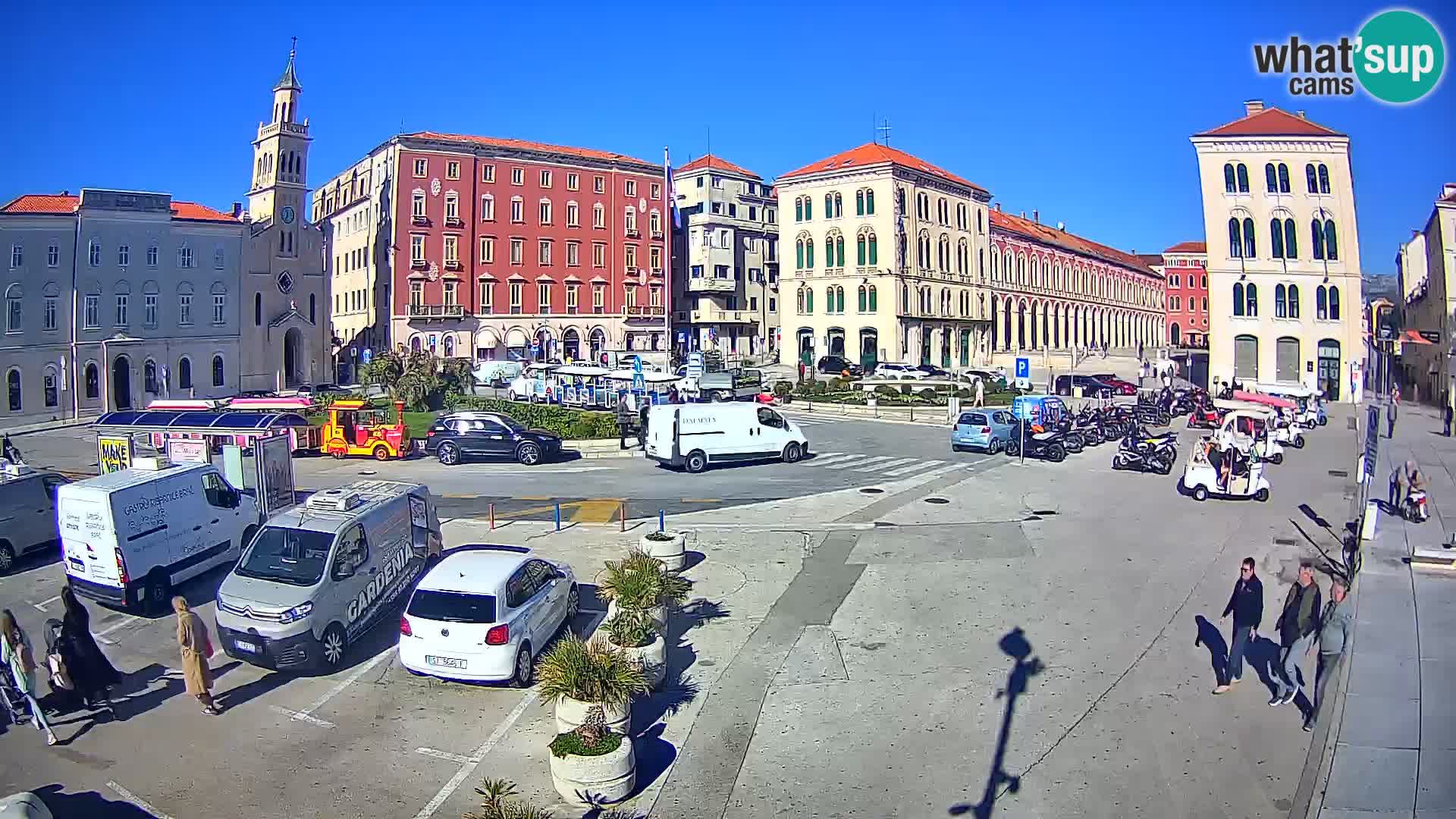 Live kamera Split Riva – Prokurative | Trg Republike