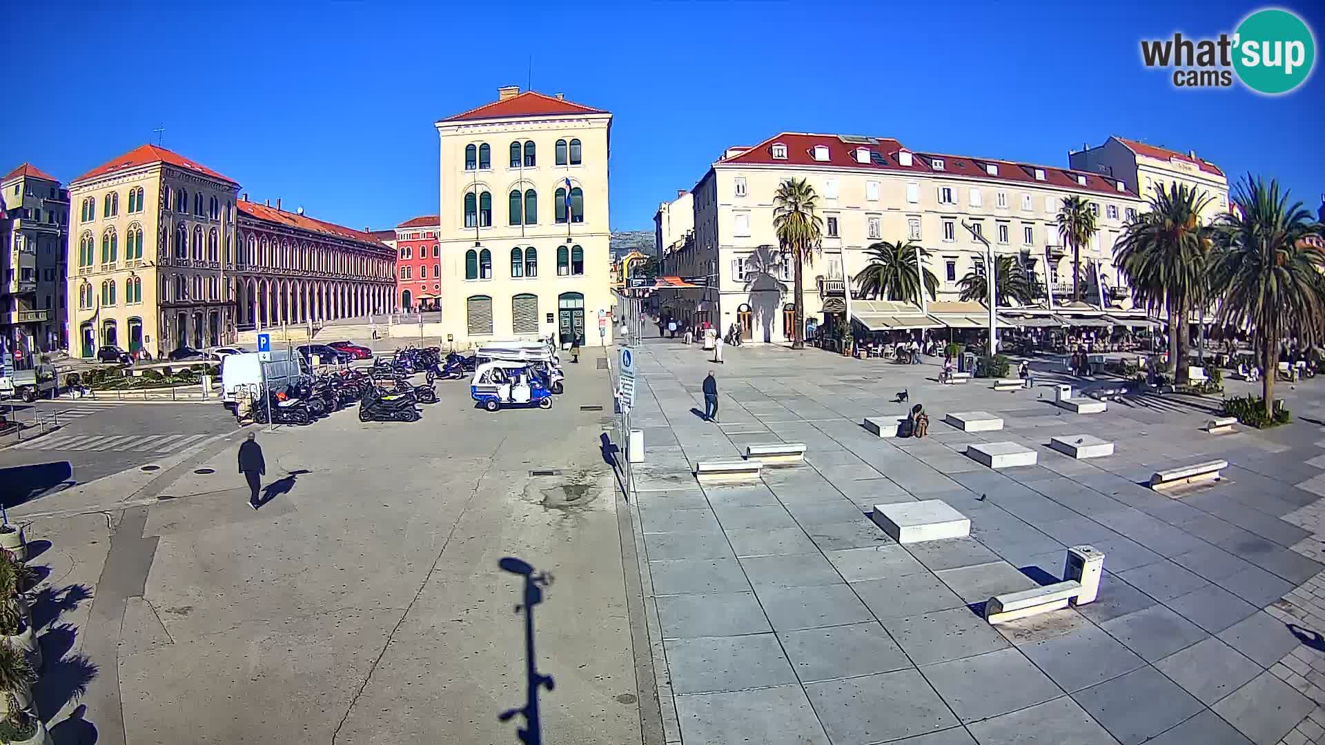 Webcam Split Riva – Prokurative | Trg Republike