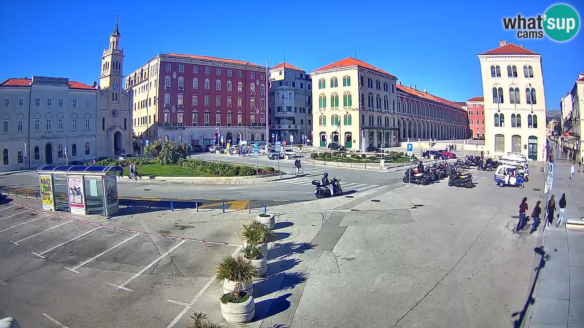 Webcam Split Riva – Prokurative | Plaza de la República