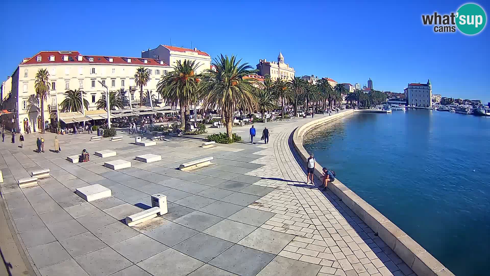 Webcam Spalato Riva – Prokurative | Piazza della Republika