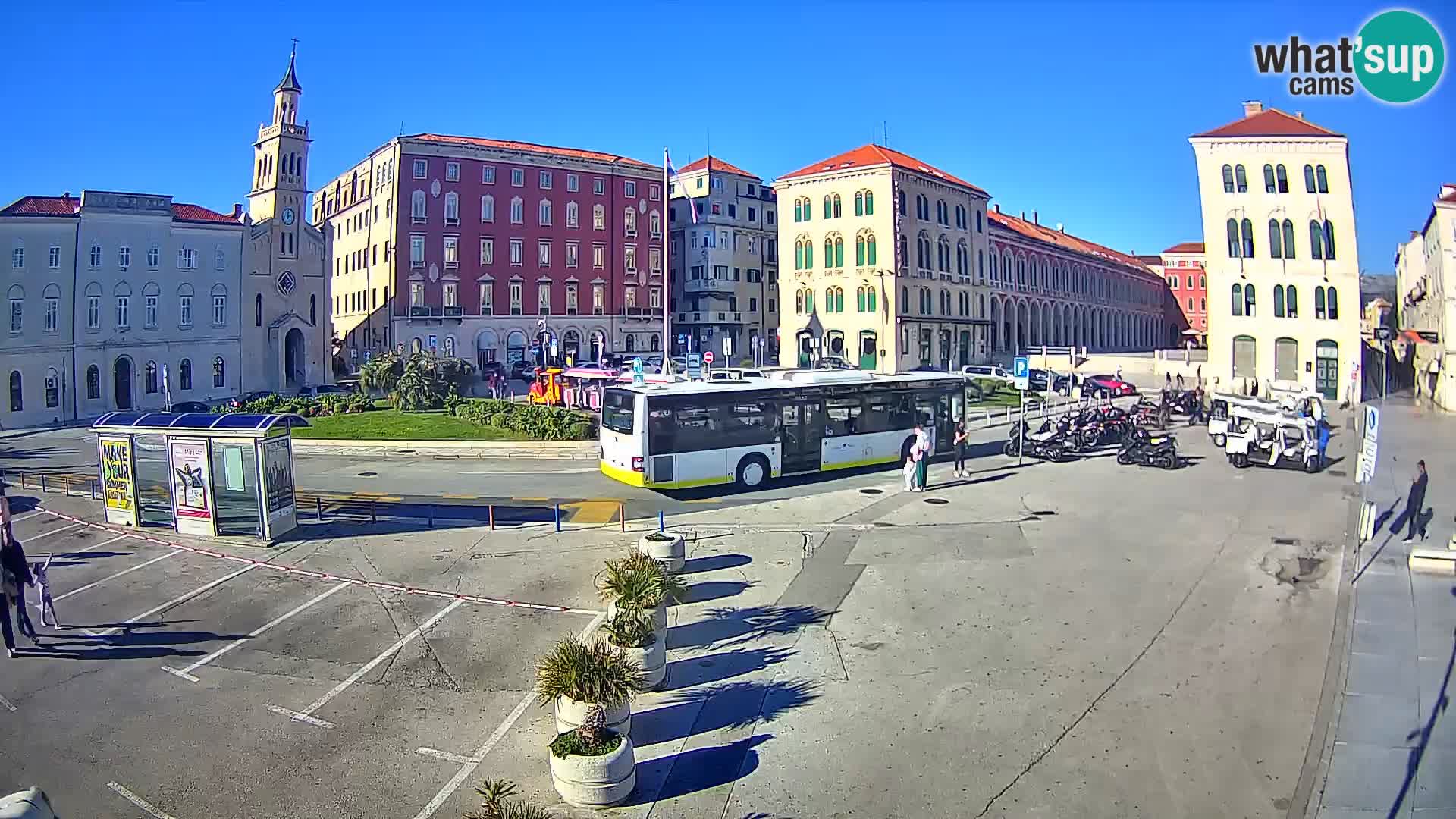 Split kamera Riva – Prokurative | Trg Republike