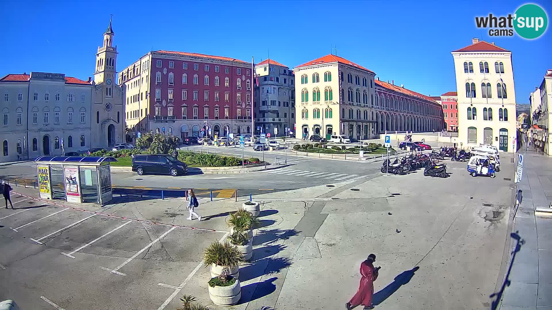 Split kamera Riva – Prokurative | Trg Republike