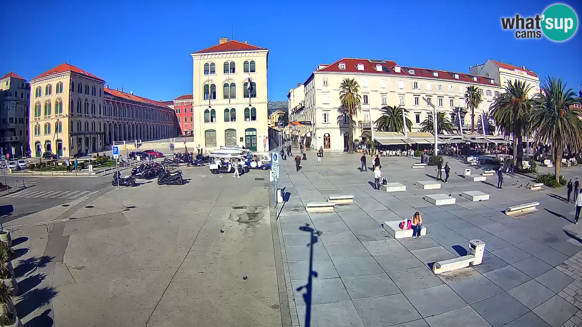 Live kamera Split Riva – Prokurative | Trg Republike
