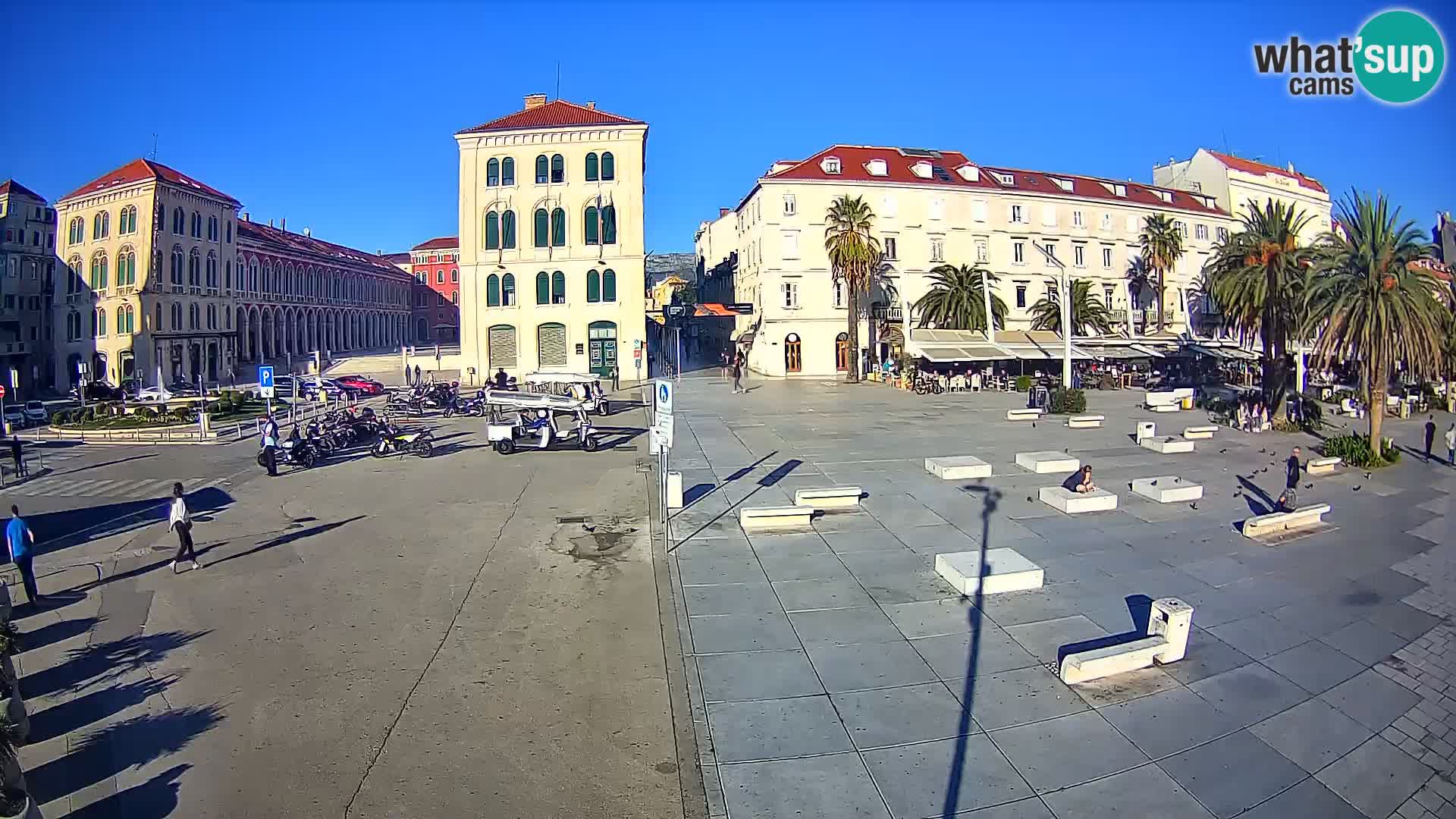 Live kamera Split Riva – Prokurative | Trg Republike