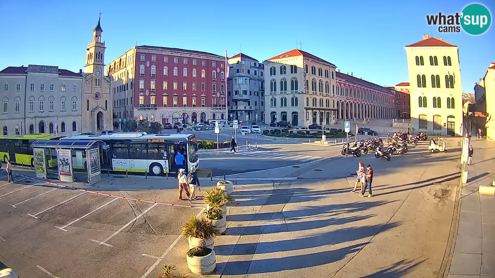Webcam Split Riva – Prokurative | Plaza de la República