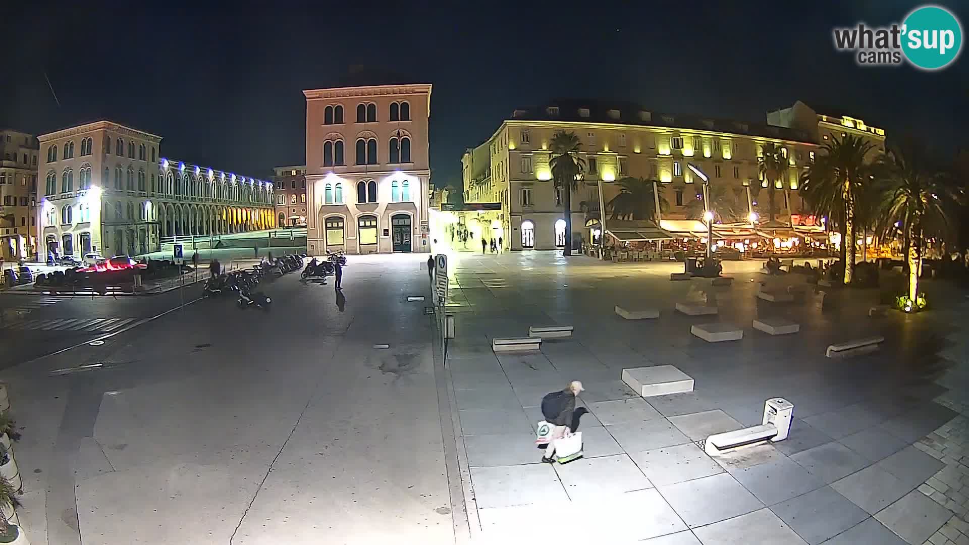 Webcam Split Riva – Prokurative | Trg Republike