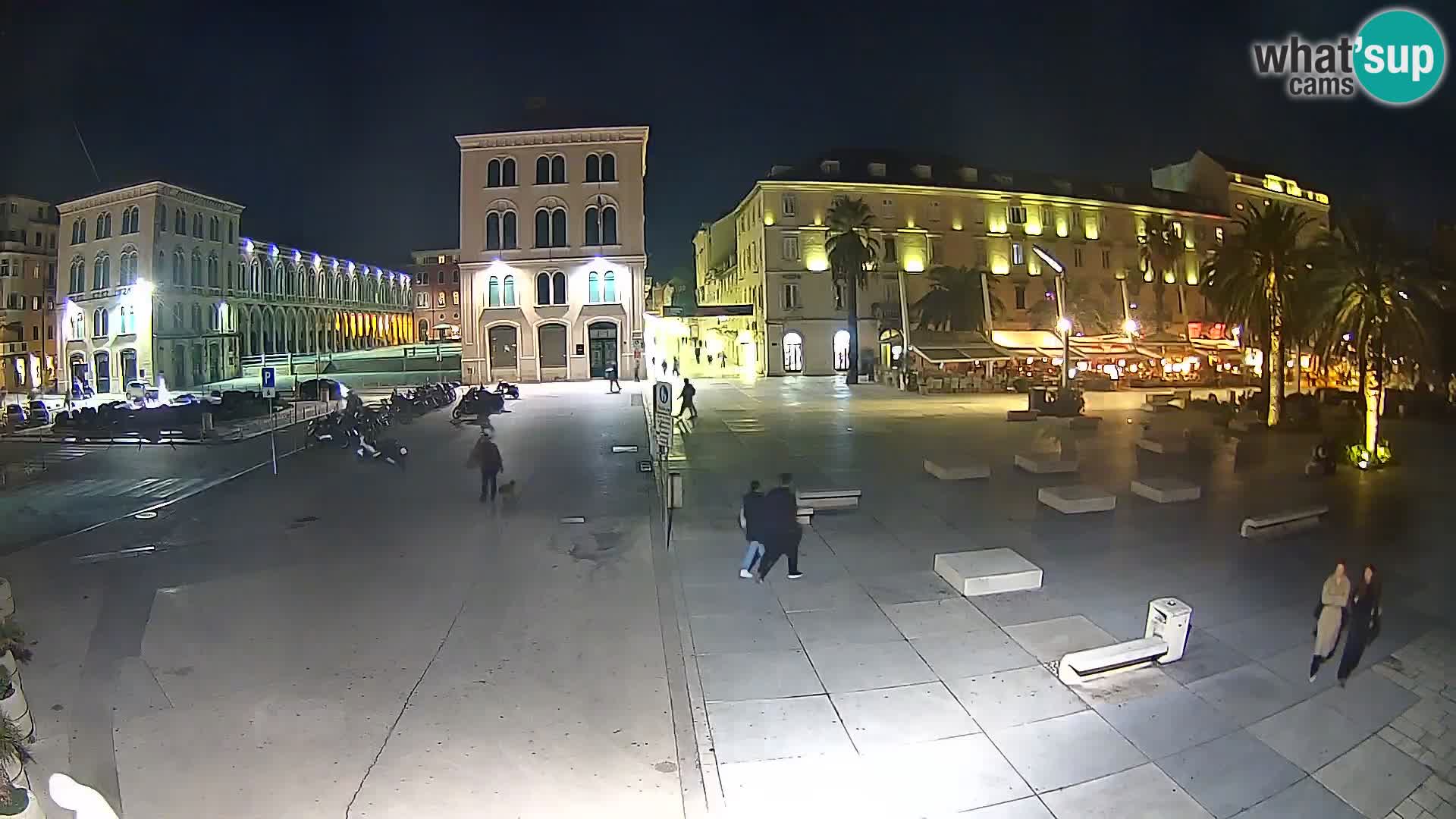 Webcam Split Riva – Prokurative | Trg Republike
