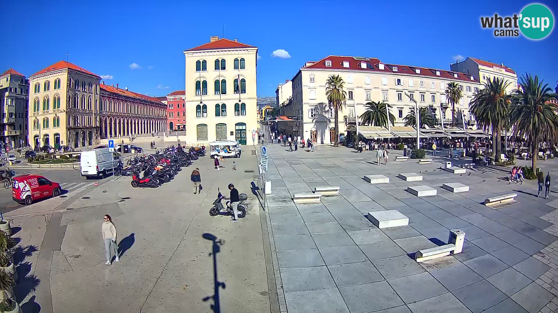 Webcam Split Riva – Prokurative | Trg Republike