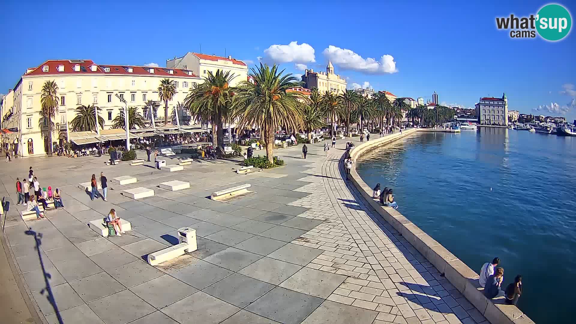 Webcam Split Riva – Prokurative | Plaza de la República