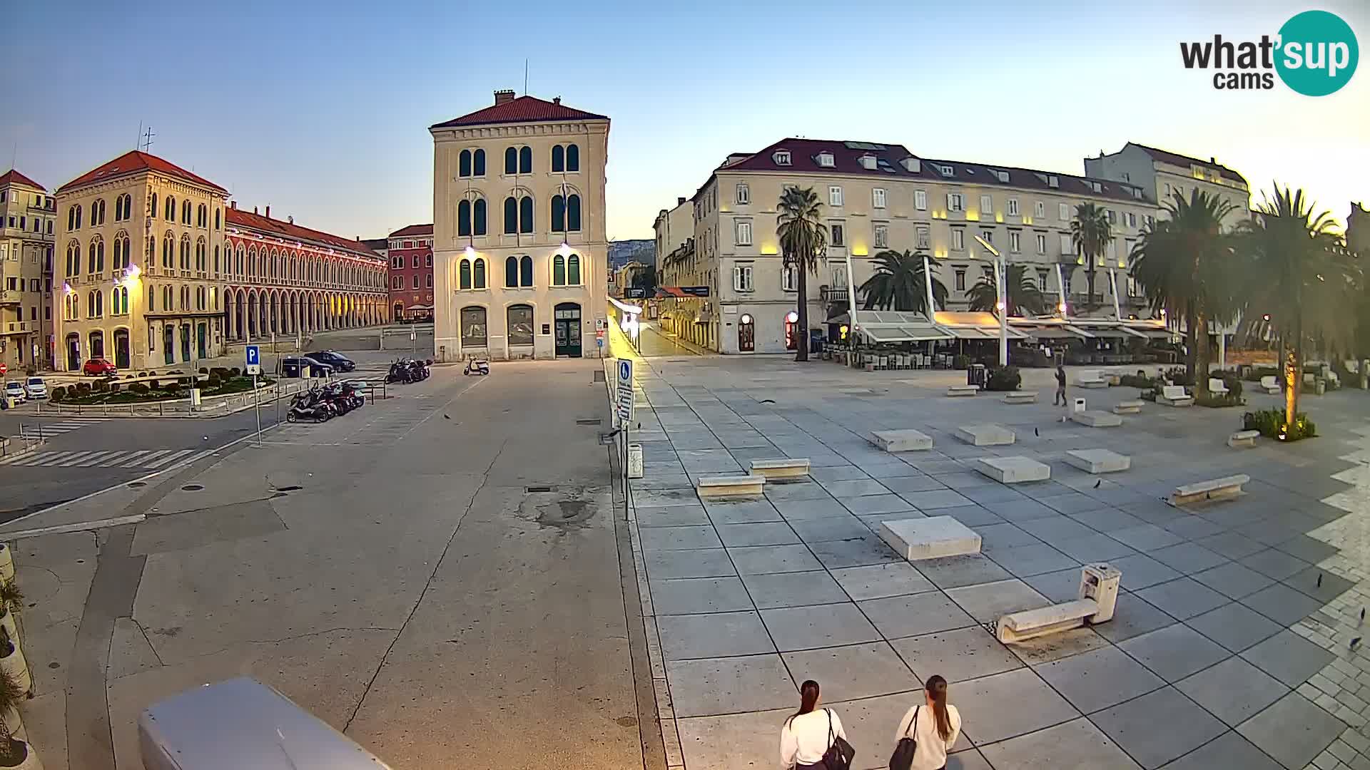 Split kamera Riva – Prokurative | Trg Republike