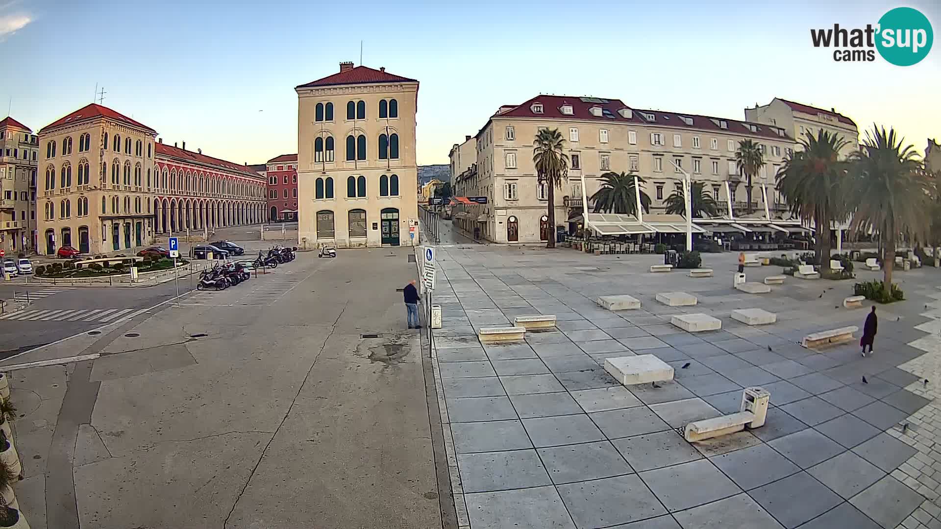 Split kamera Riva – Prokurative | Trg Republike