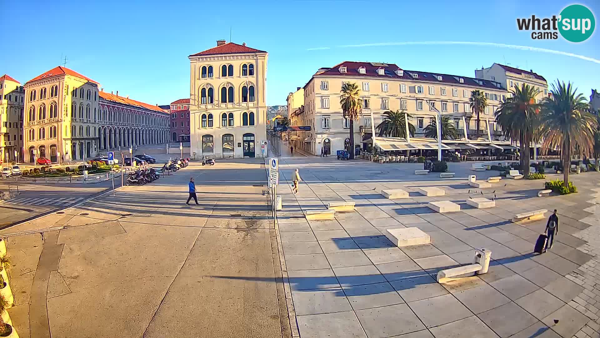 Webcam Split Riva – Prokurative | Trg Republike