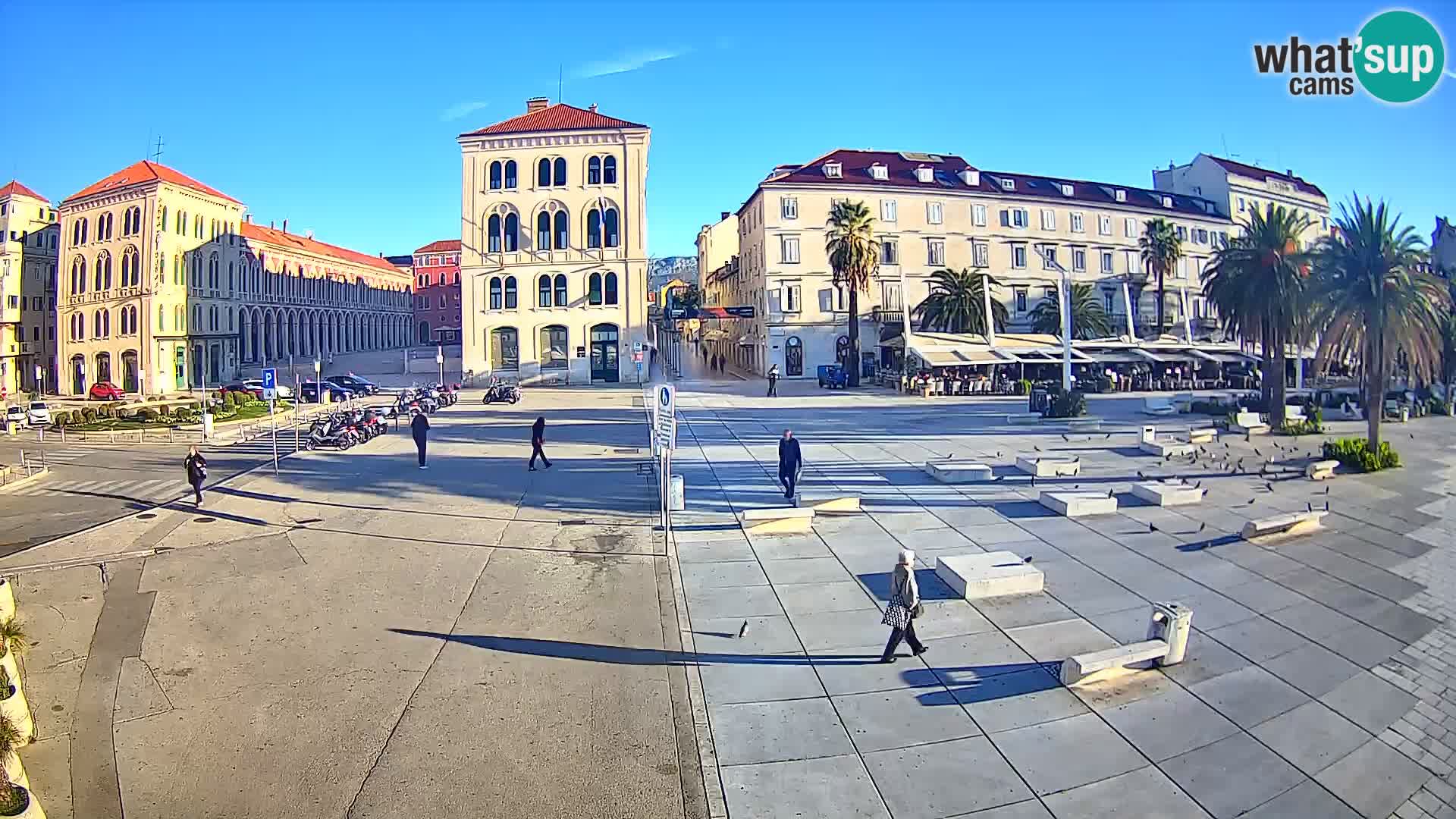 Webcam Split Riva – Prokurative | Plaza de la República