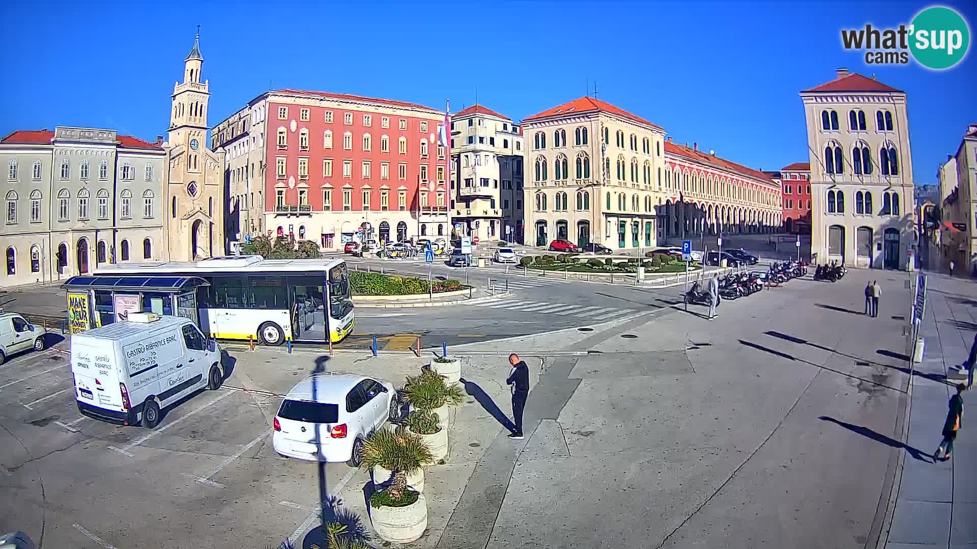 Split kamera Riva – Prokurative | Trg Republike