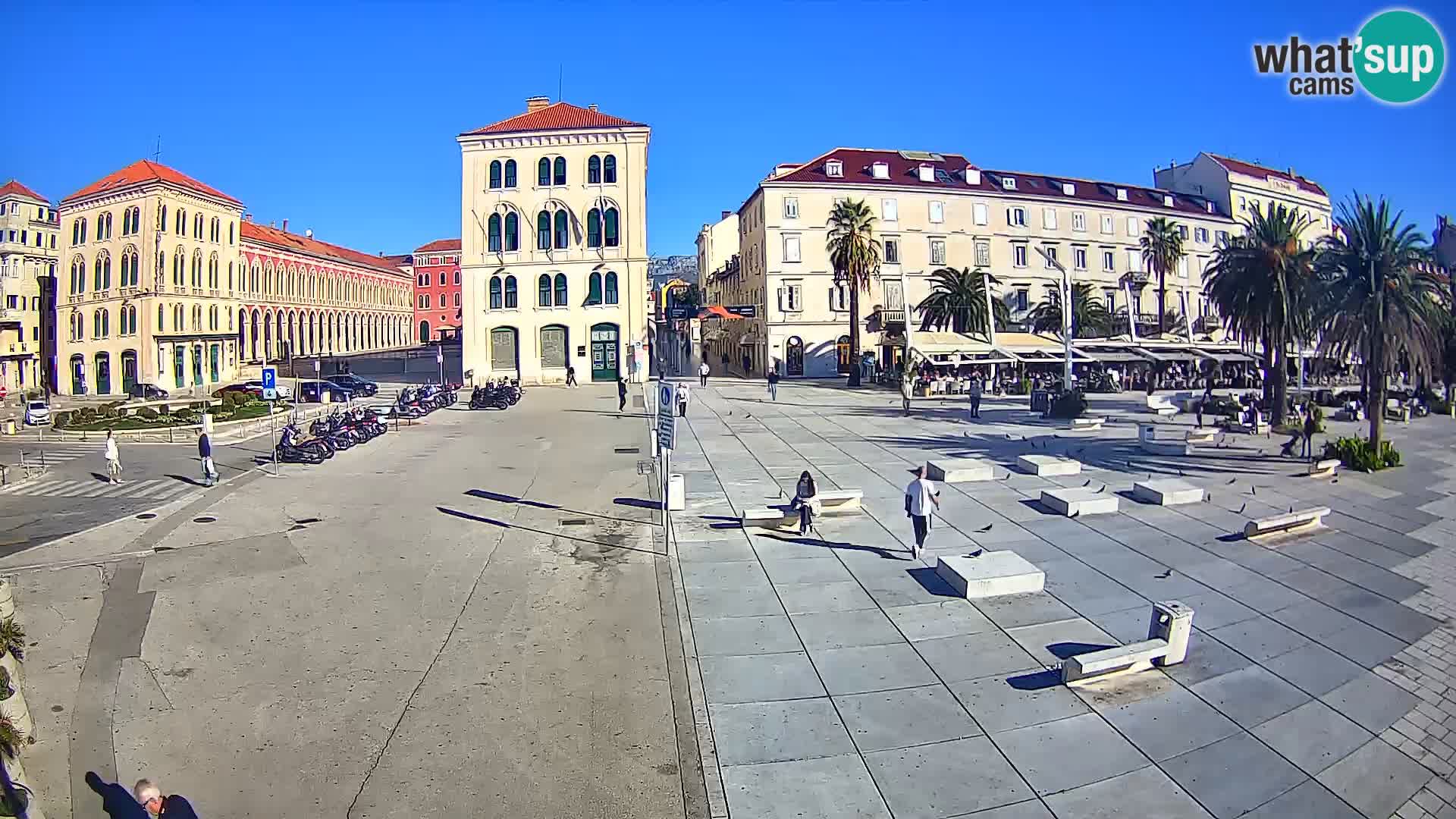 Webcam Spalato Riva – Prokurative | Piazza della Republika
