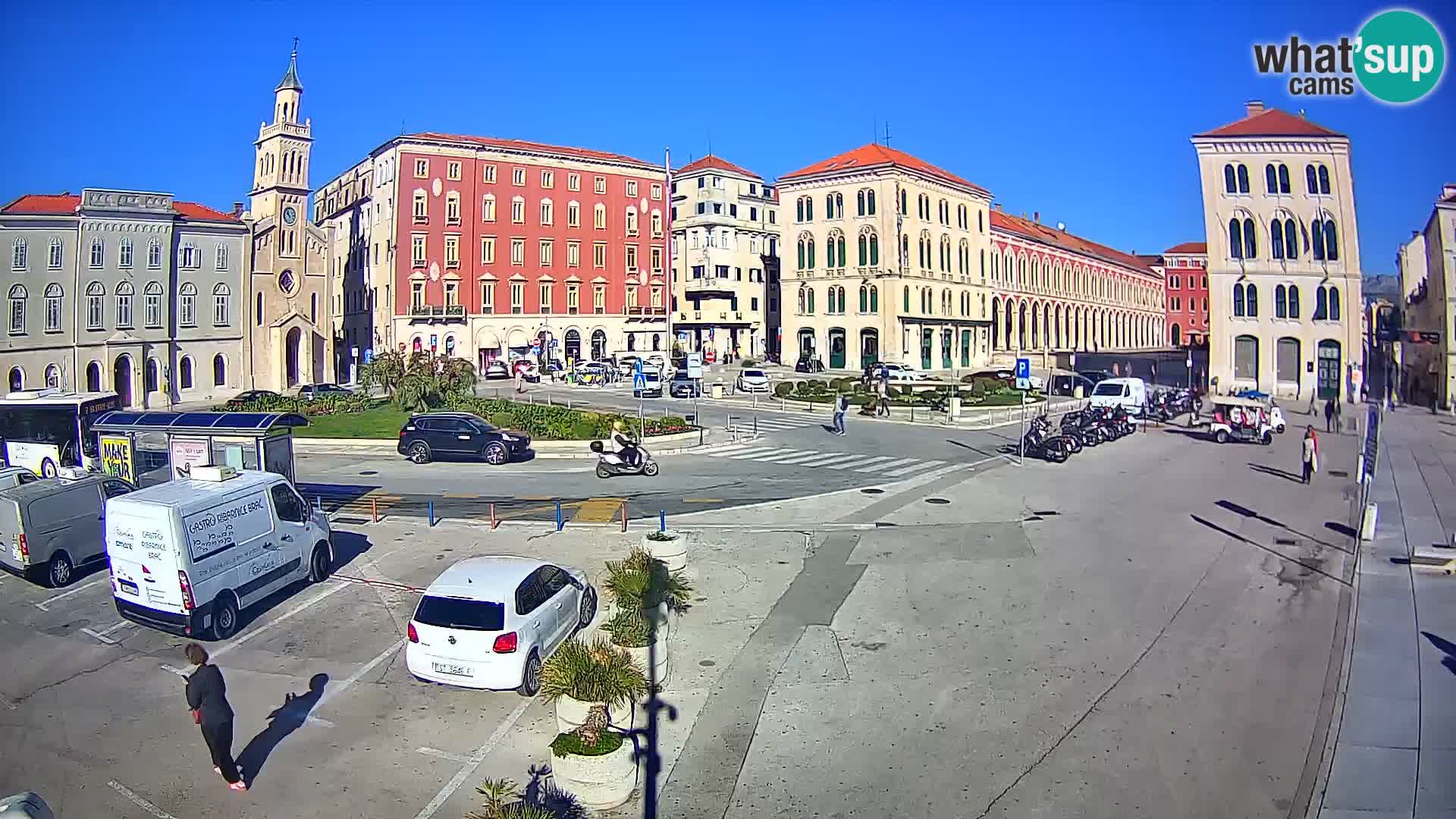 Webcam Split Riva – Prokurative | Plaza de la República